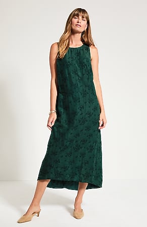 Image for Crinkled Jacquard Dress