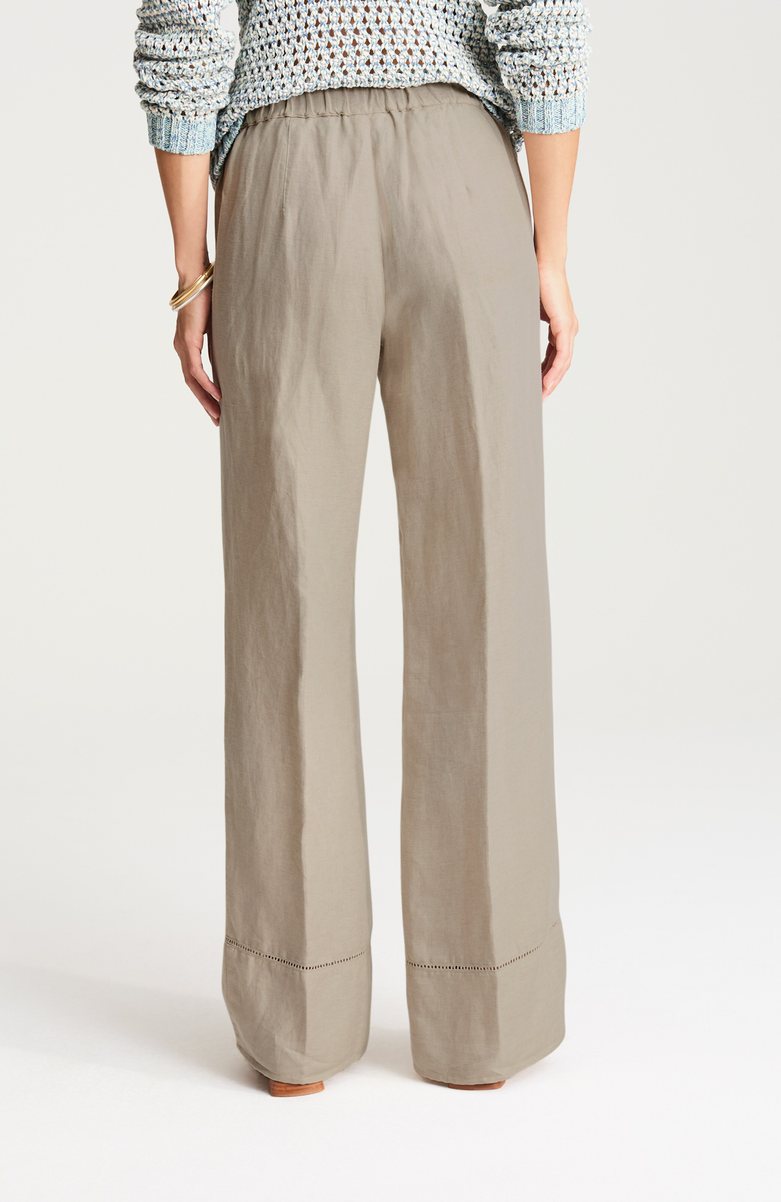Pure Jill Linen-Blend Wide-Leg Pants | JJill