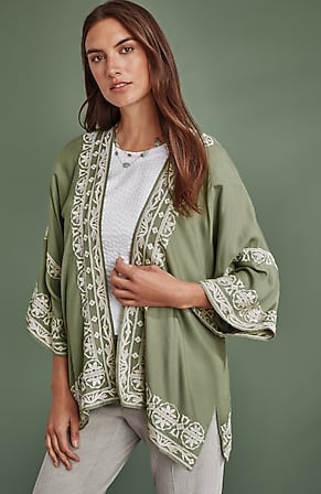 Image for Embroidered Soft Jacket
