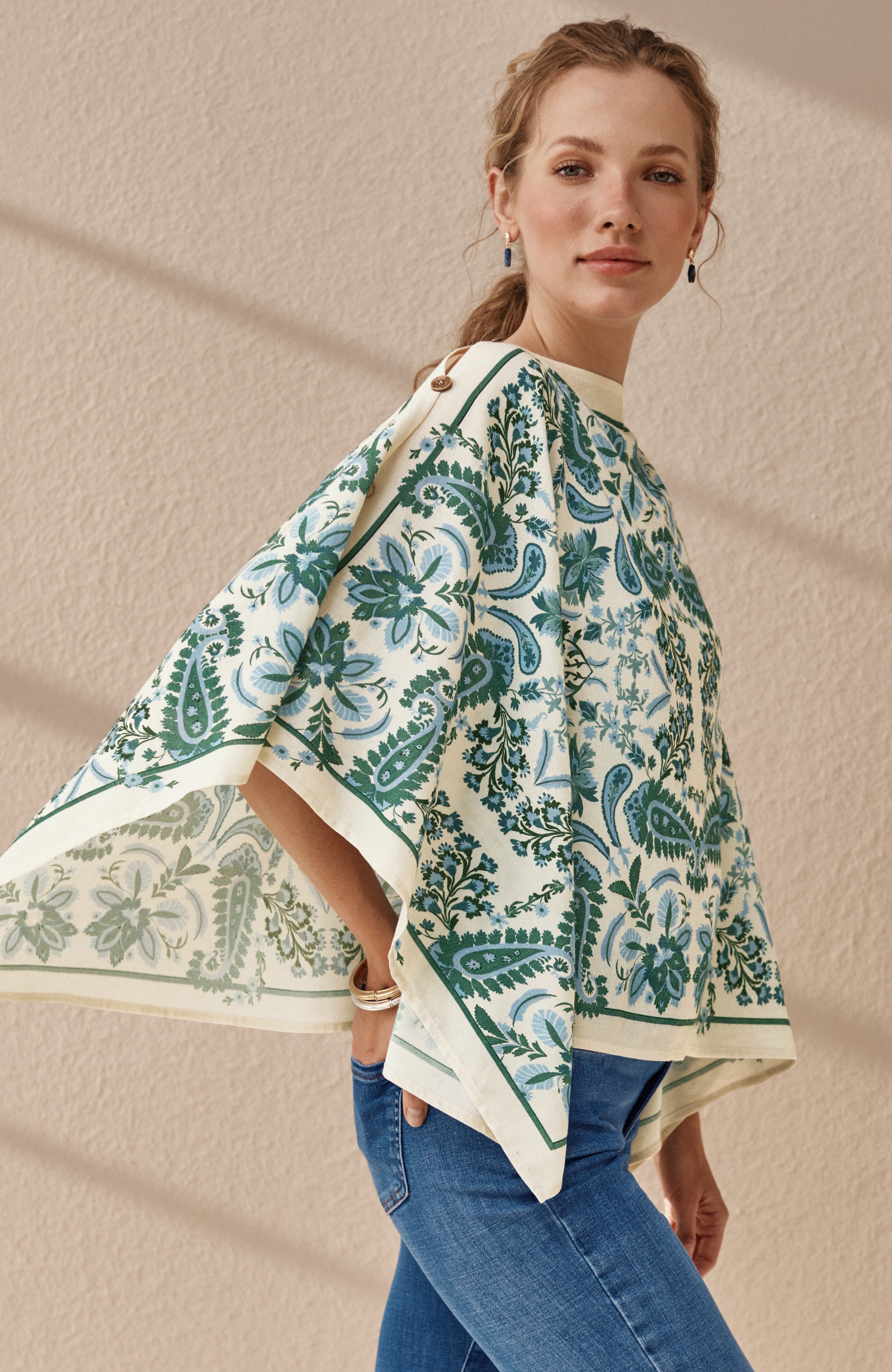 Lightweight Convertible Poncho | JJill