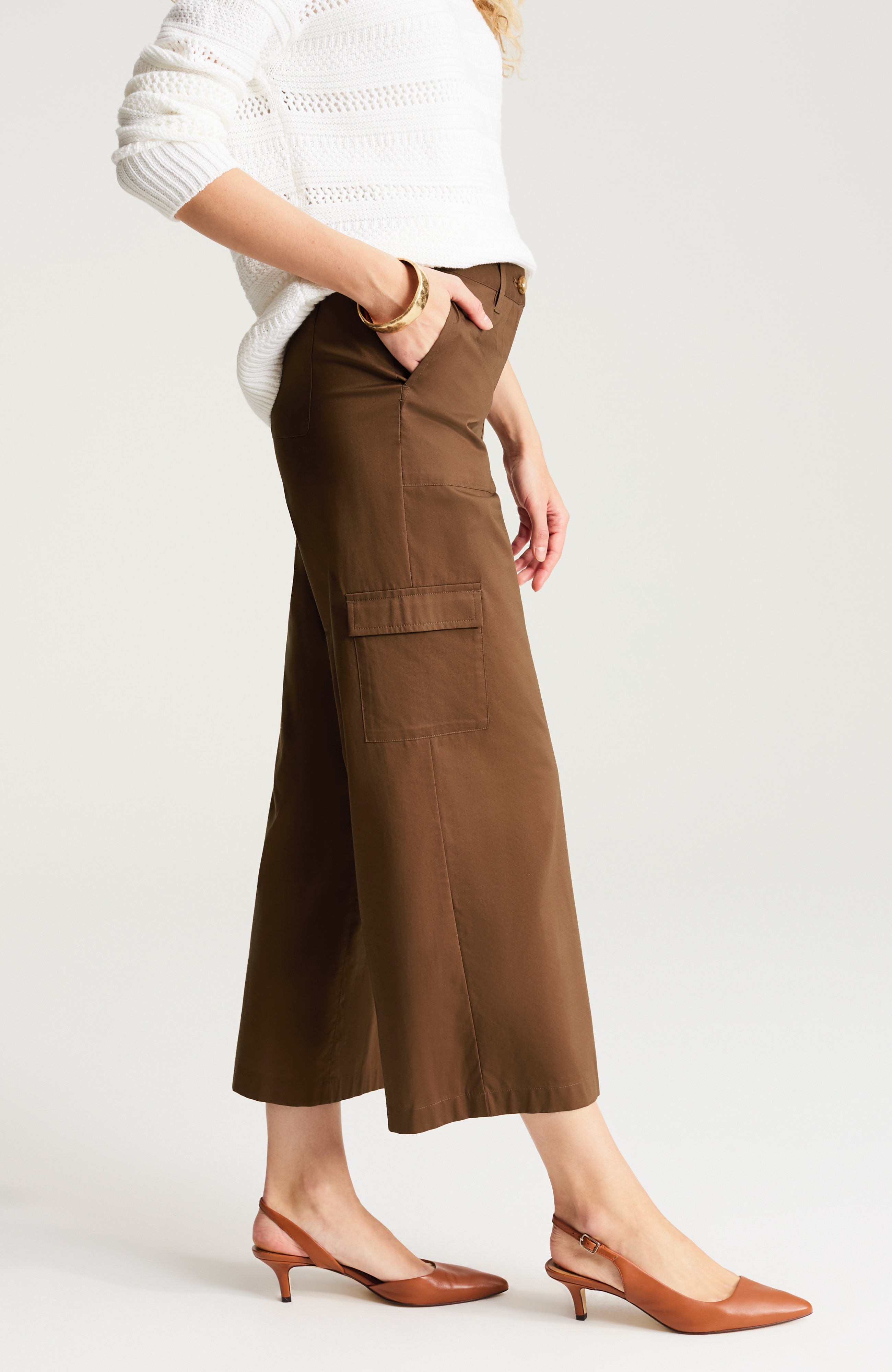 pima cotton–blend cargo crops