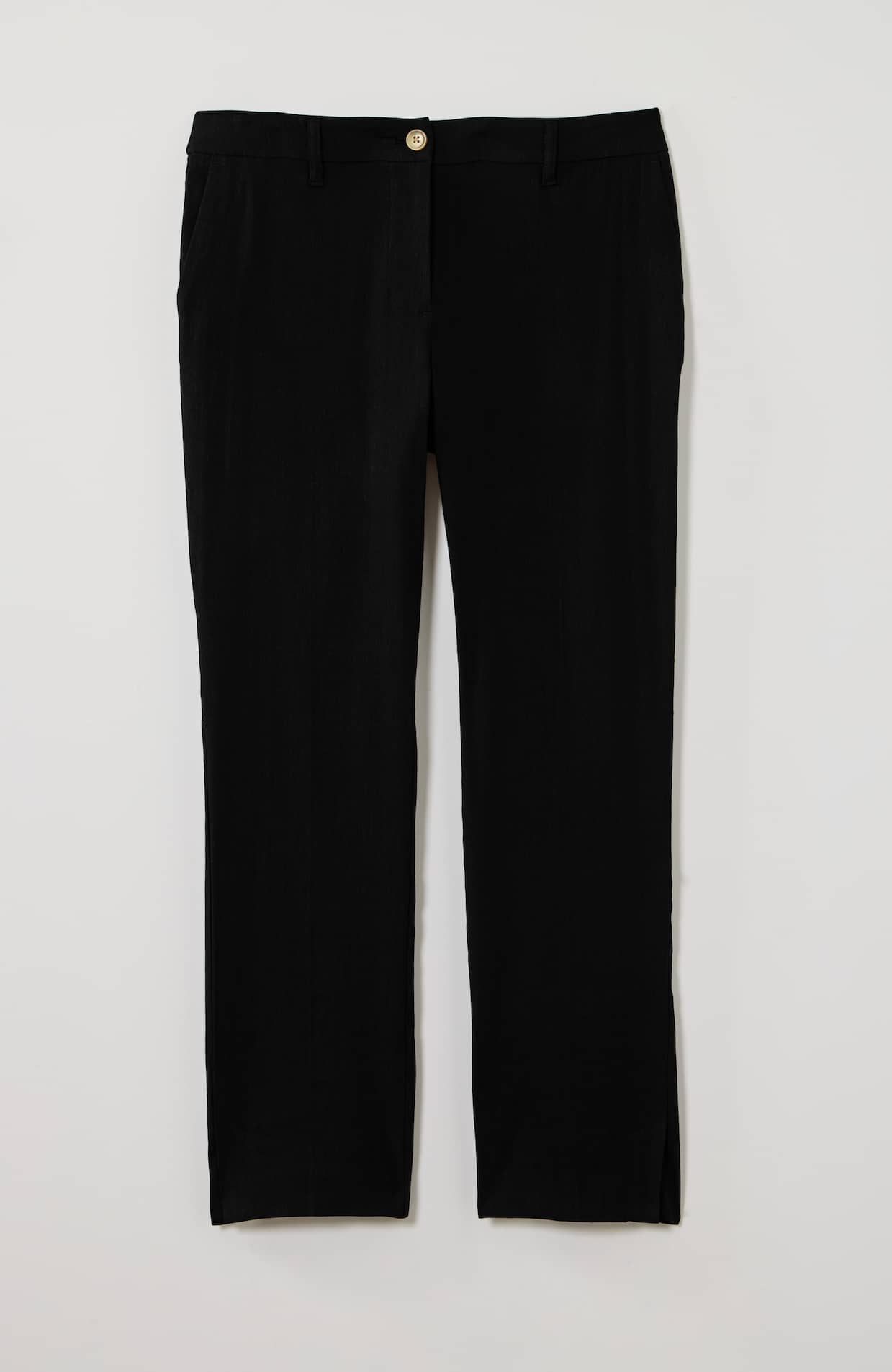 Linen-Stretch Slim-Leg Pants | JJill