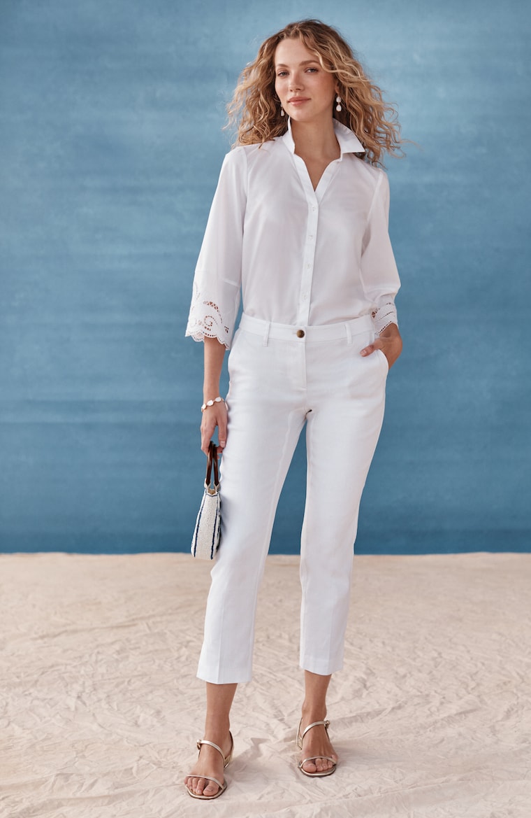 slim fit linen dress pants Slim Fit Steel Blue Matte Linen Trousers