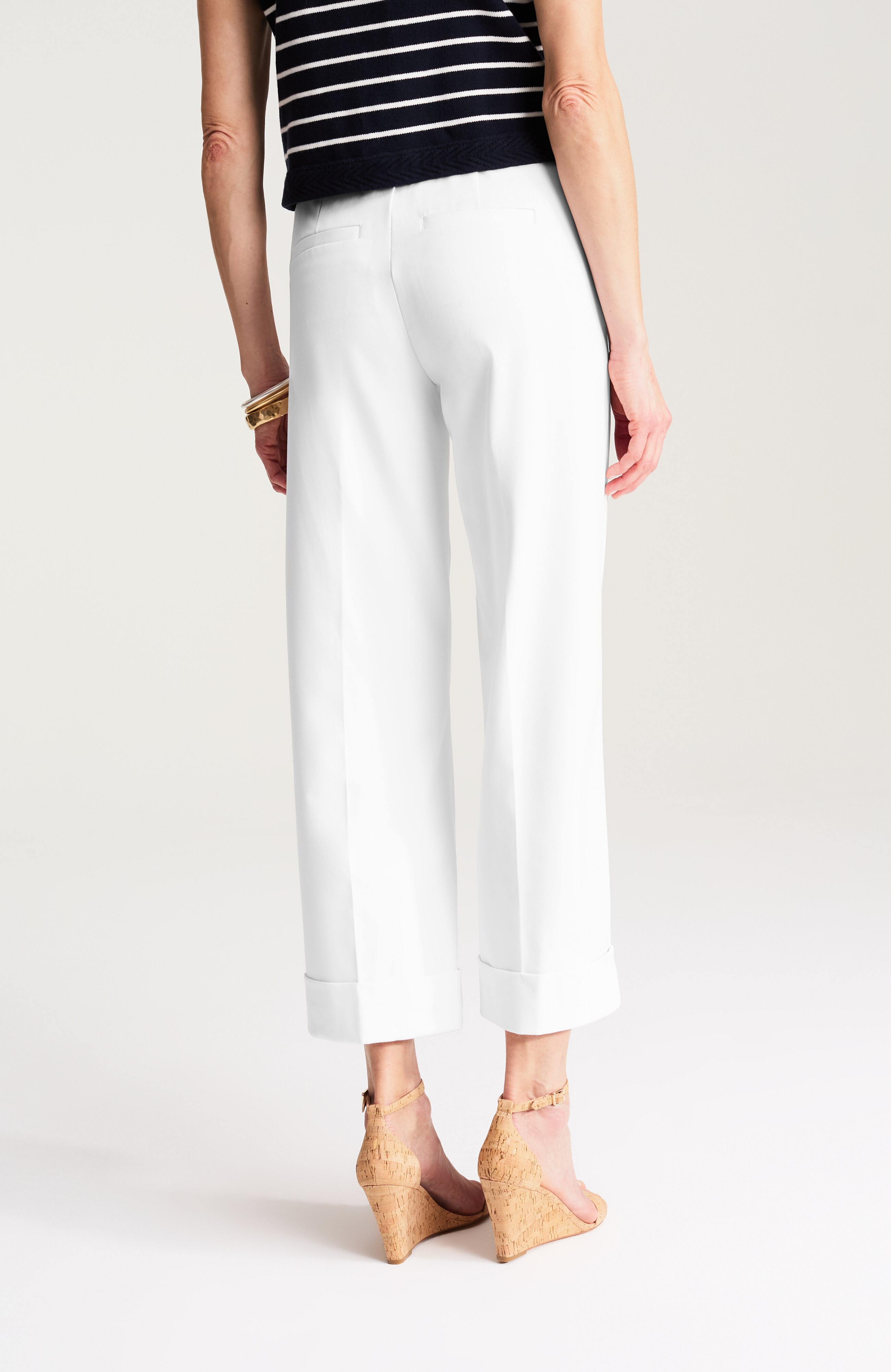 wearever bi-stretch cuffed pants