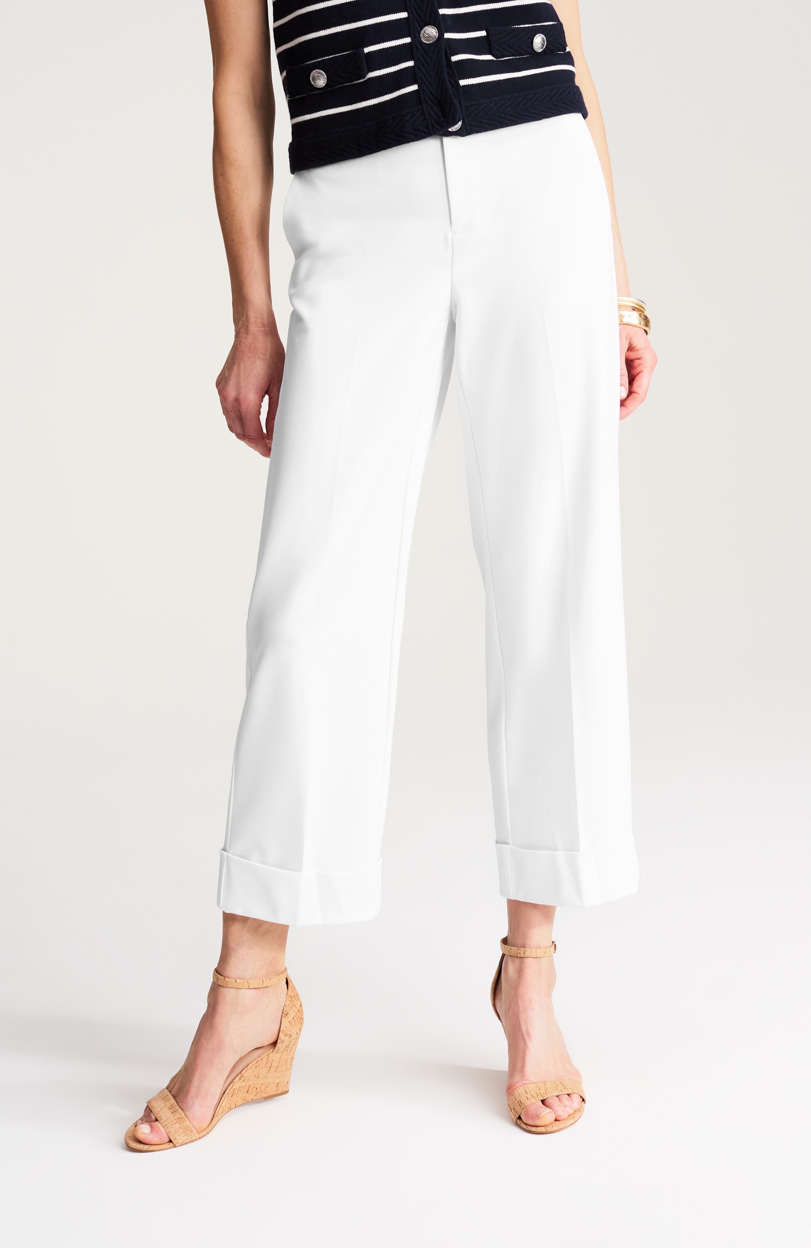 wearever bi-stretch cuffed pants