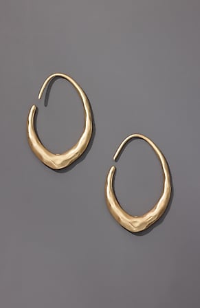 Image for Sculptural Hoop Earrings