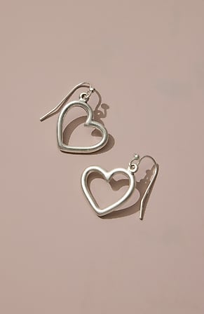 Image for Open Heart Earrings
