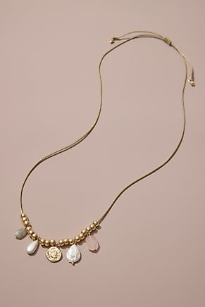 Image for Mixed-Charm Semiprecious Necklace