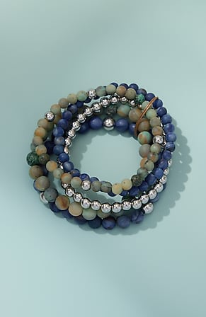 Image for Mixed Blues Bracelet Set