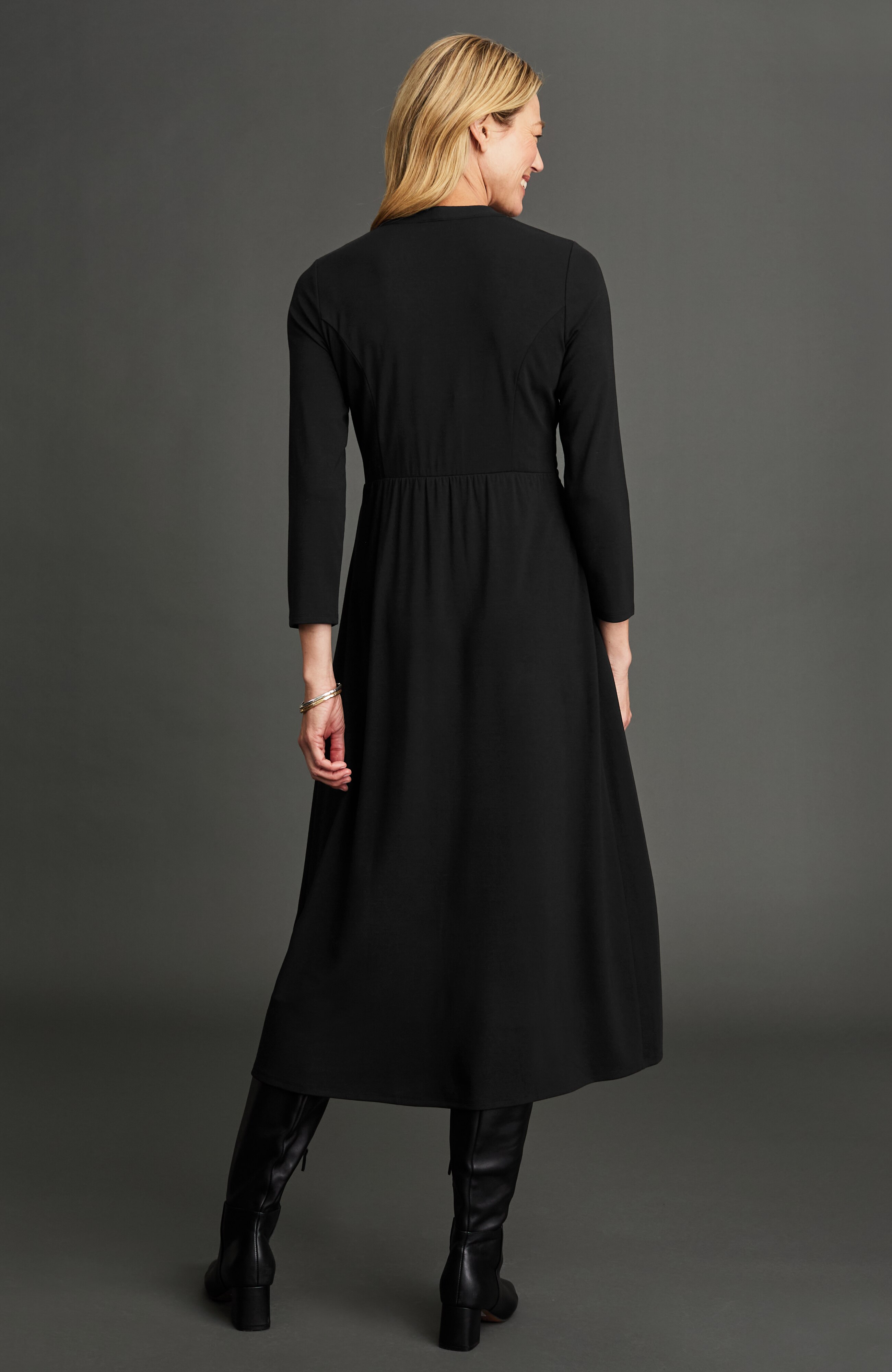 WE WRAP-WAIST DRESS | JJill