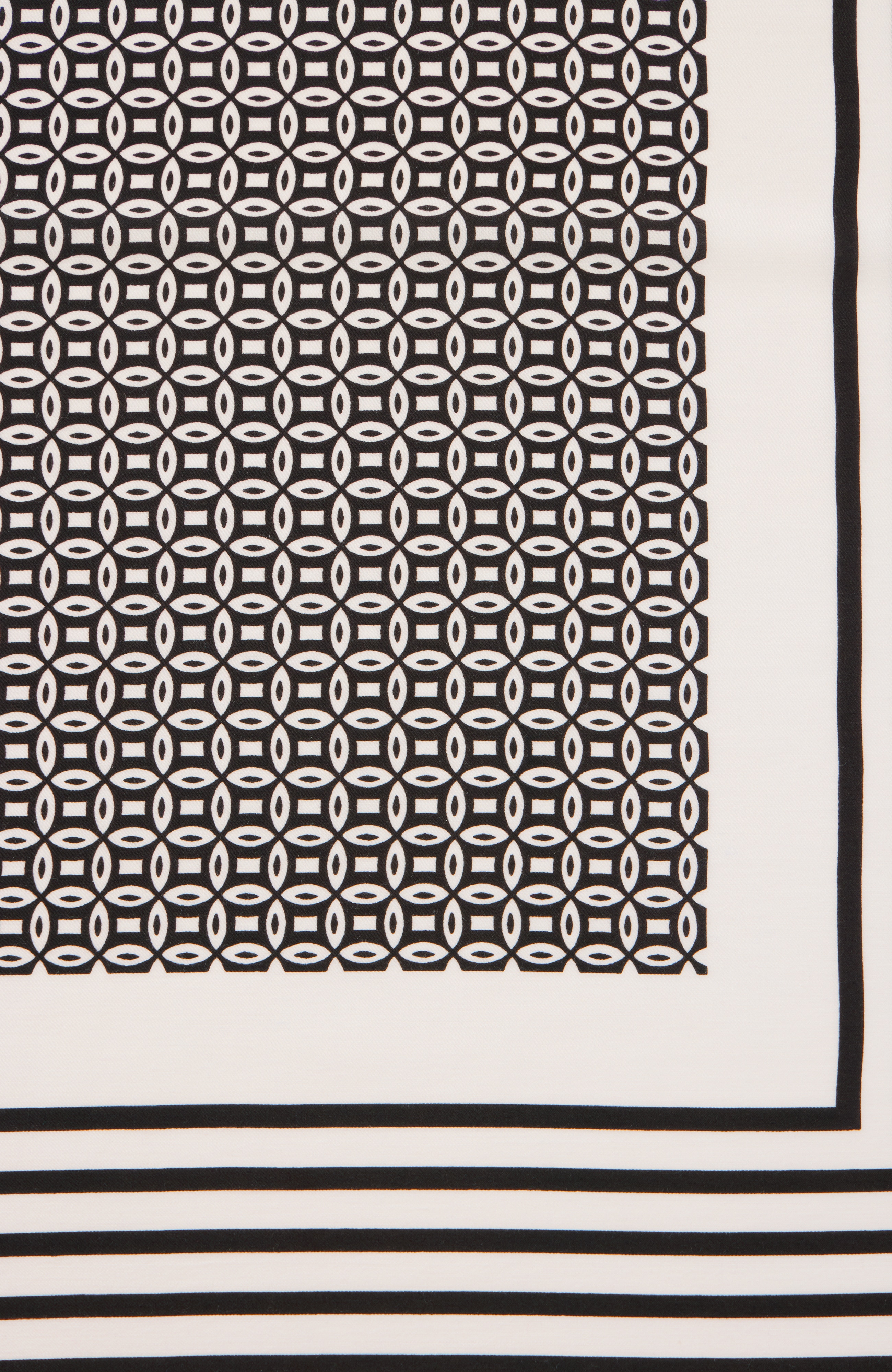 geometric square scarf