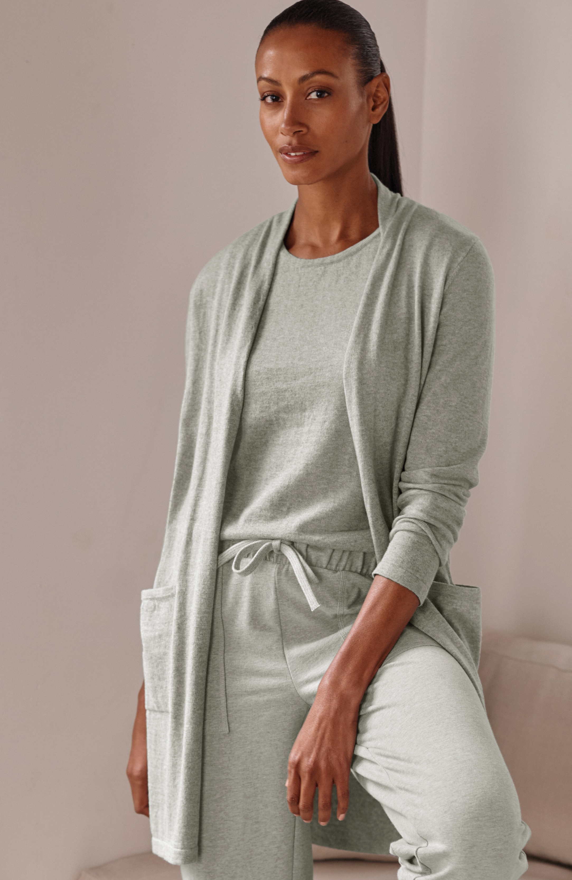Getaway Open-Front Long Cardi | JJill