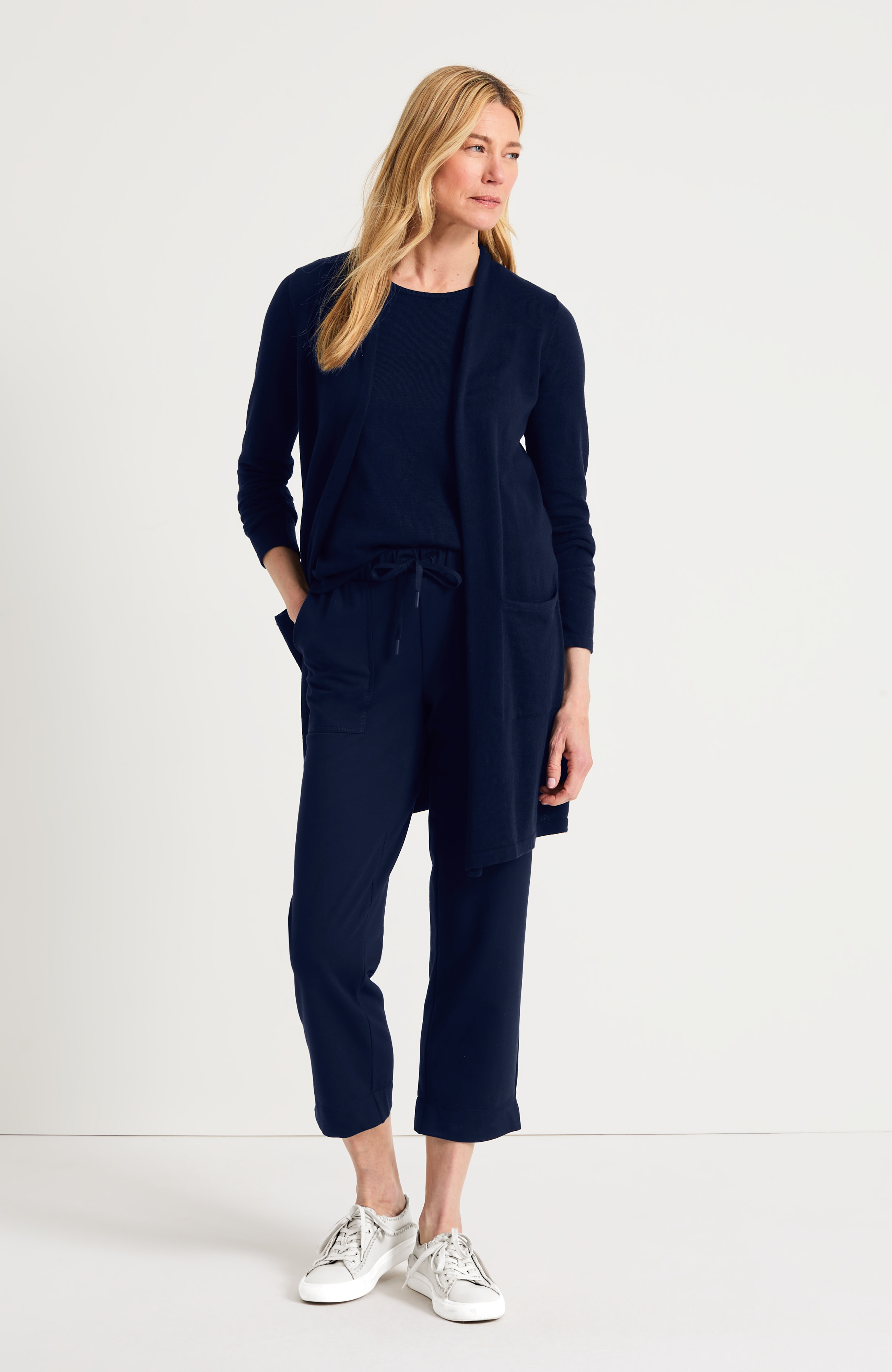 Getaway Open-Front Long Cardi
