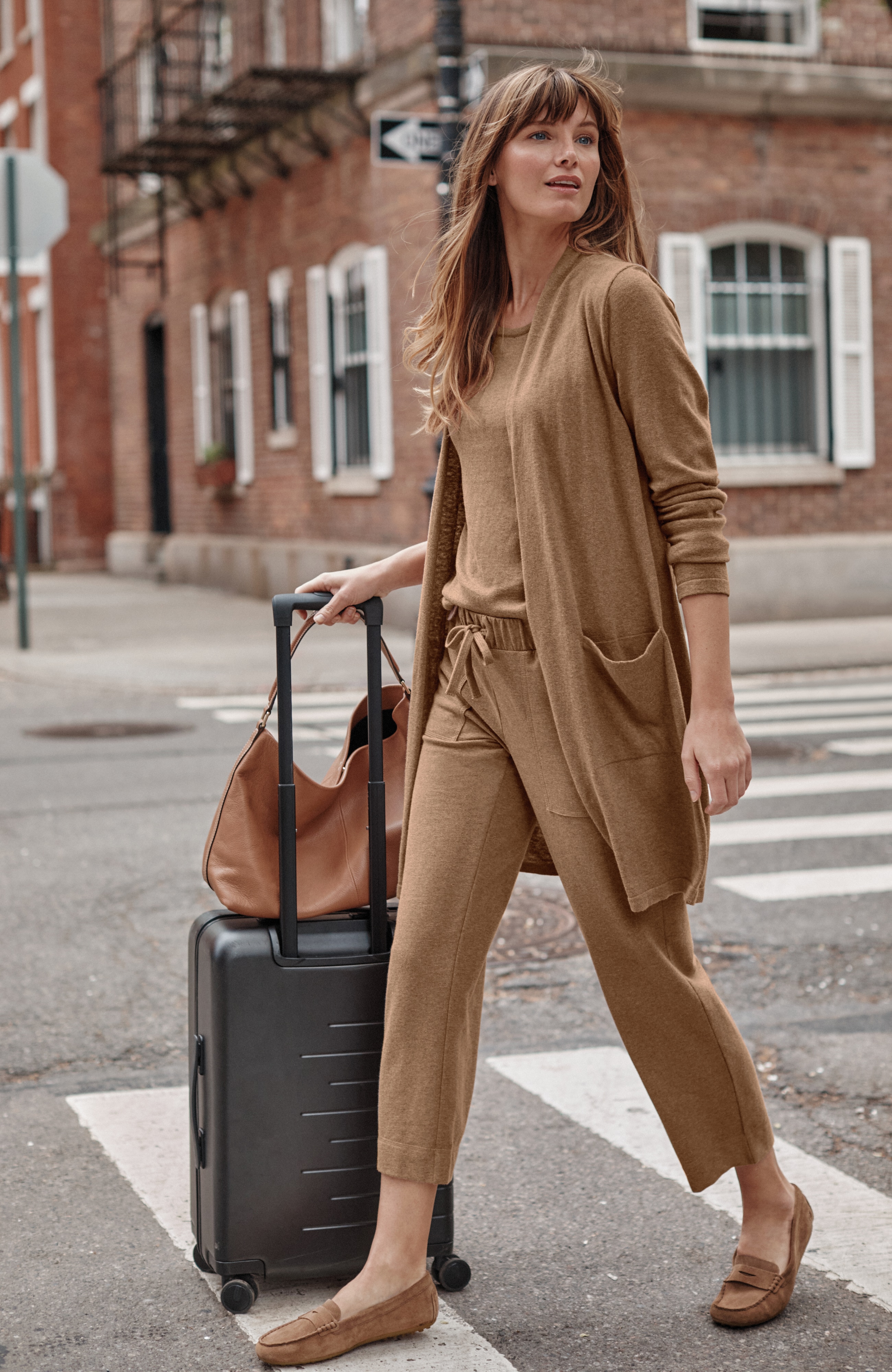Getaway Open-Front Long Cardi