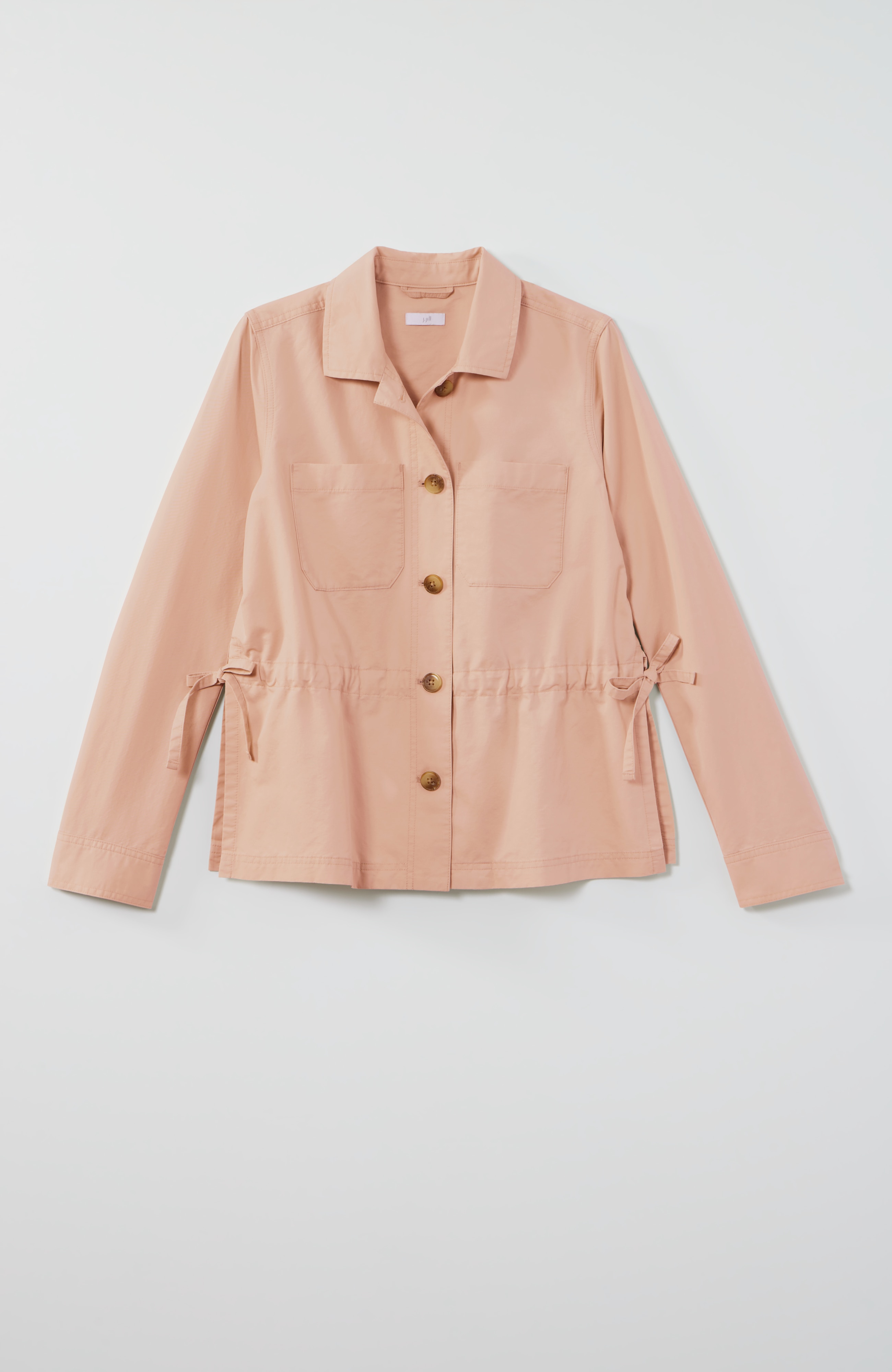 Side-Tie Button-Front Jacket | JJill