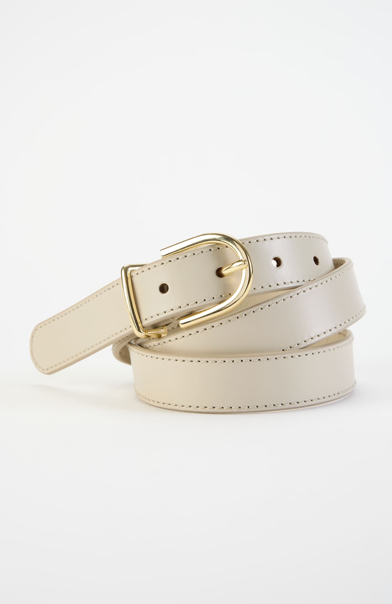 Jjill Classic Leather Belt In Brown