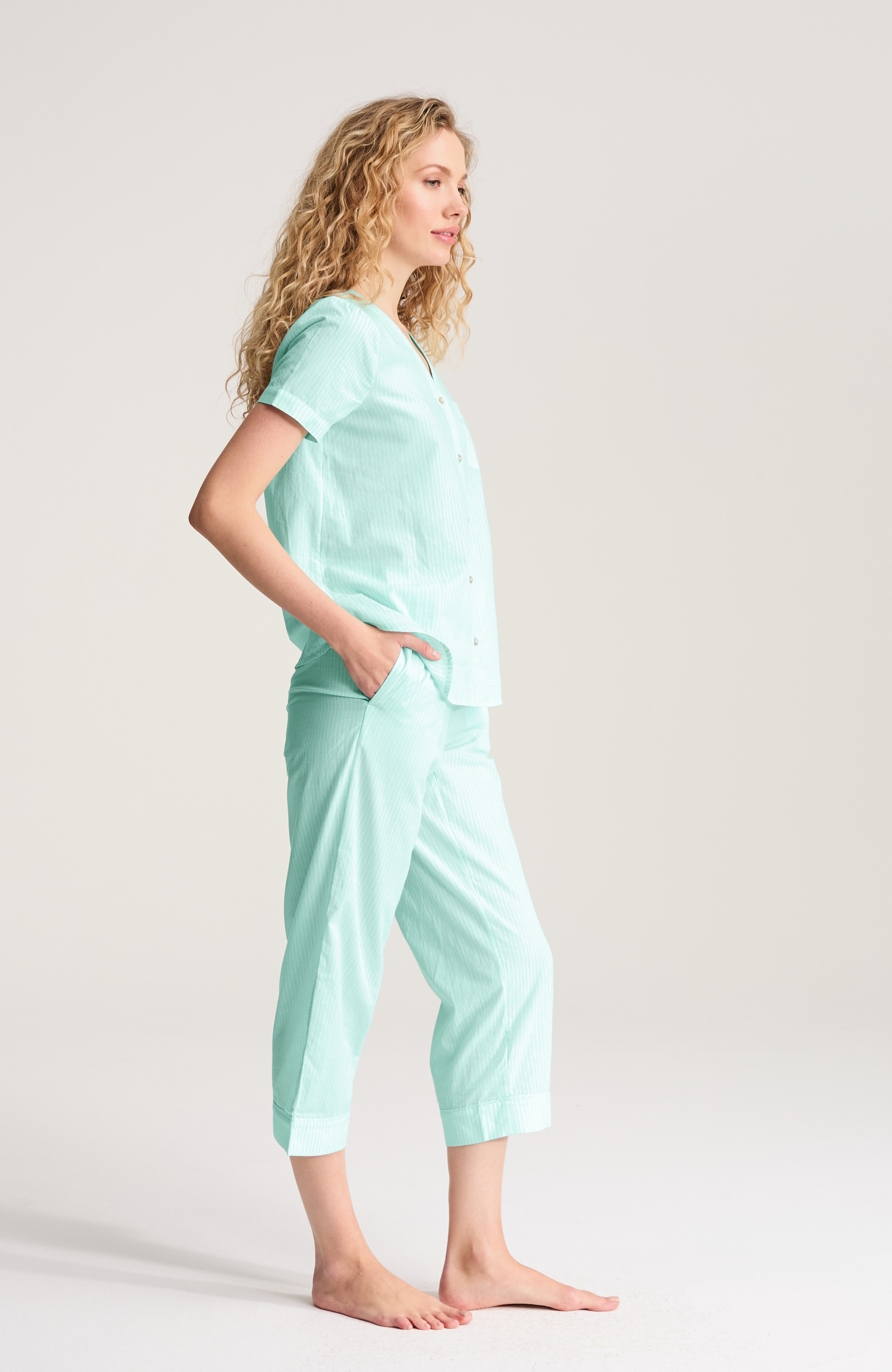 lightweight cotton sleep set