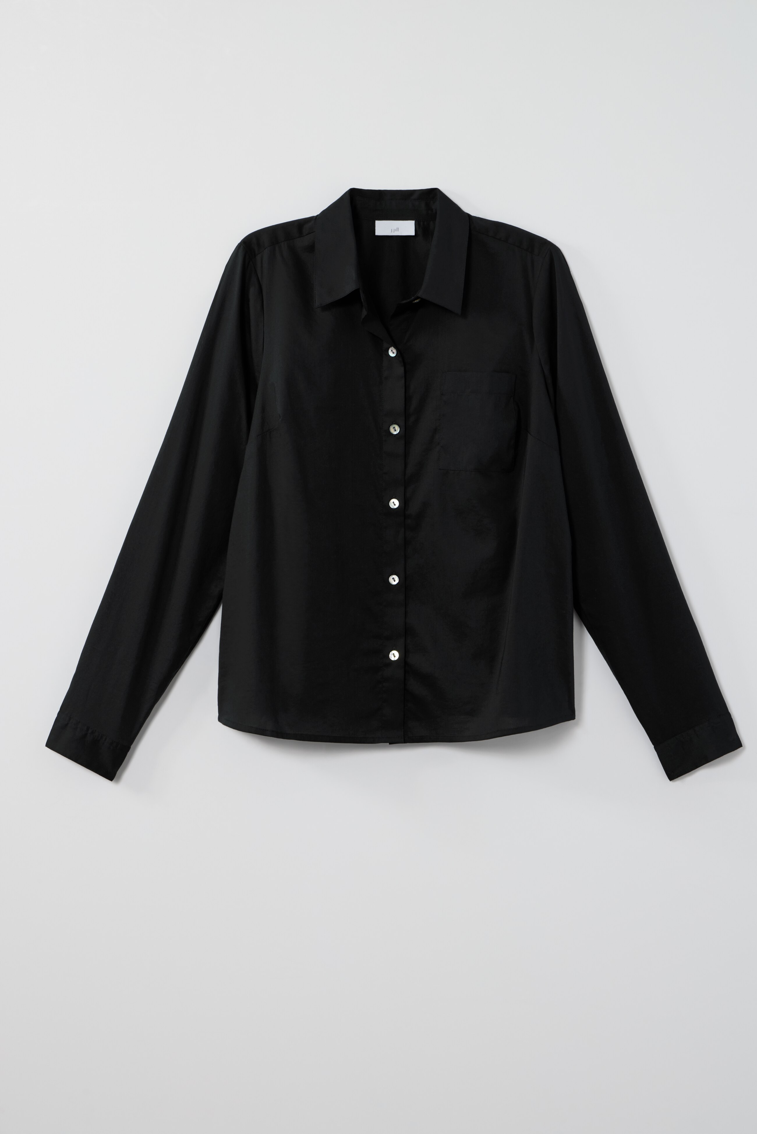 one-pocket button-front shirt