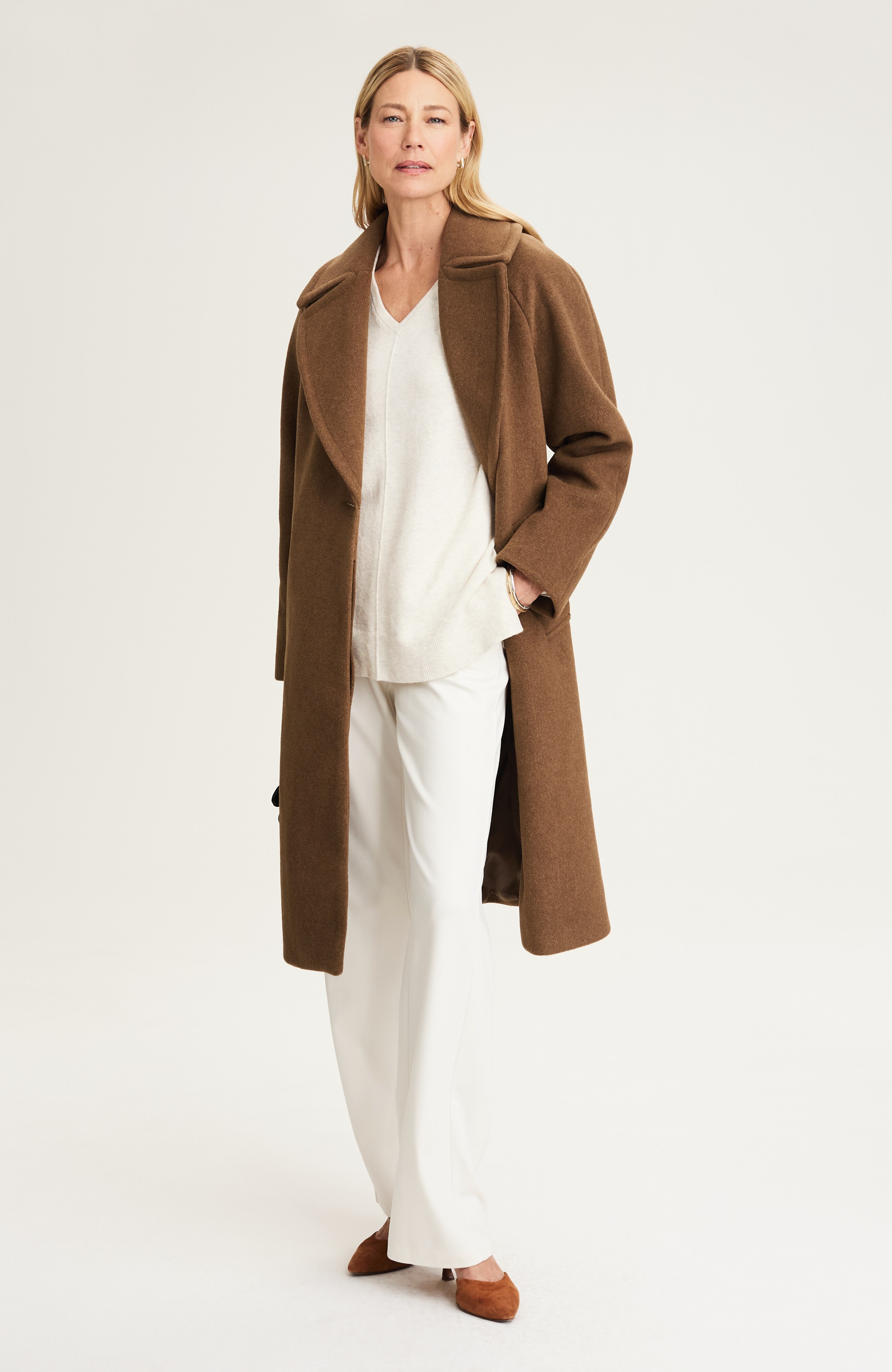 Notch-Collar Coat | JJill