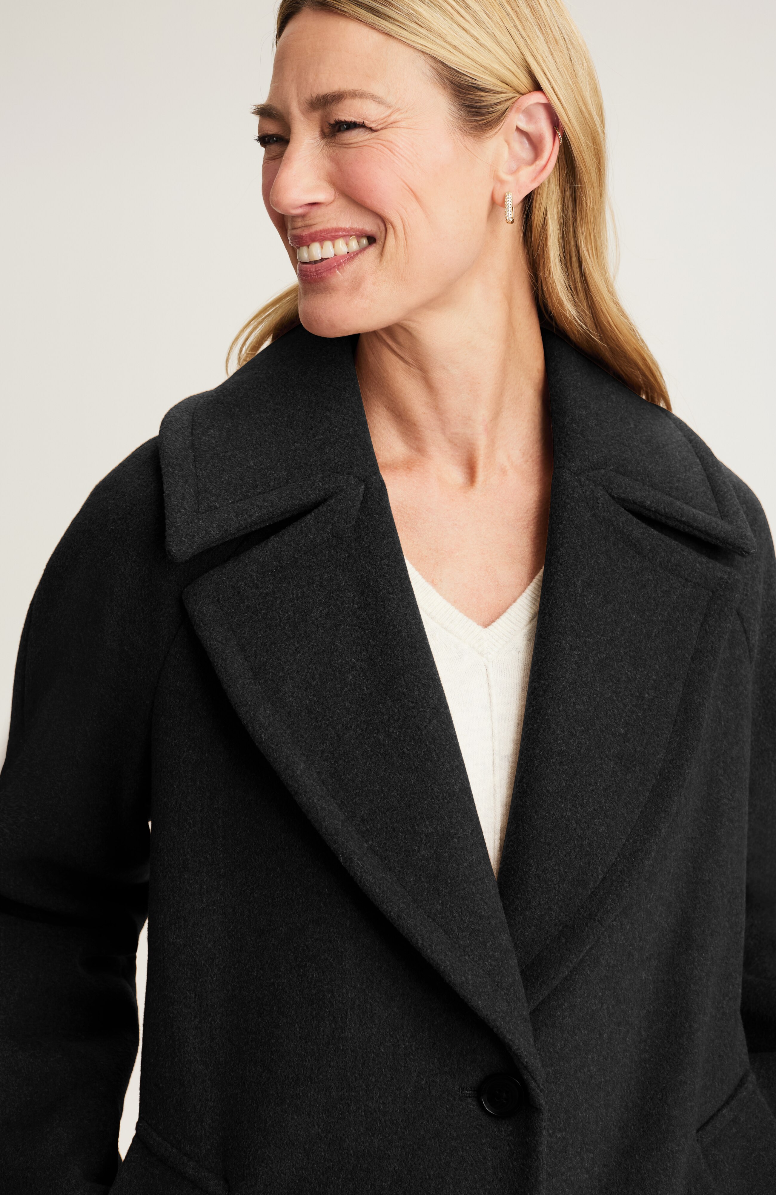 notch-collar coat