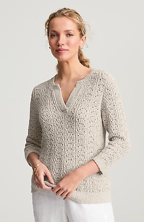Image for Pure Jill Textured Pullover
