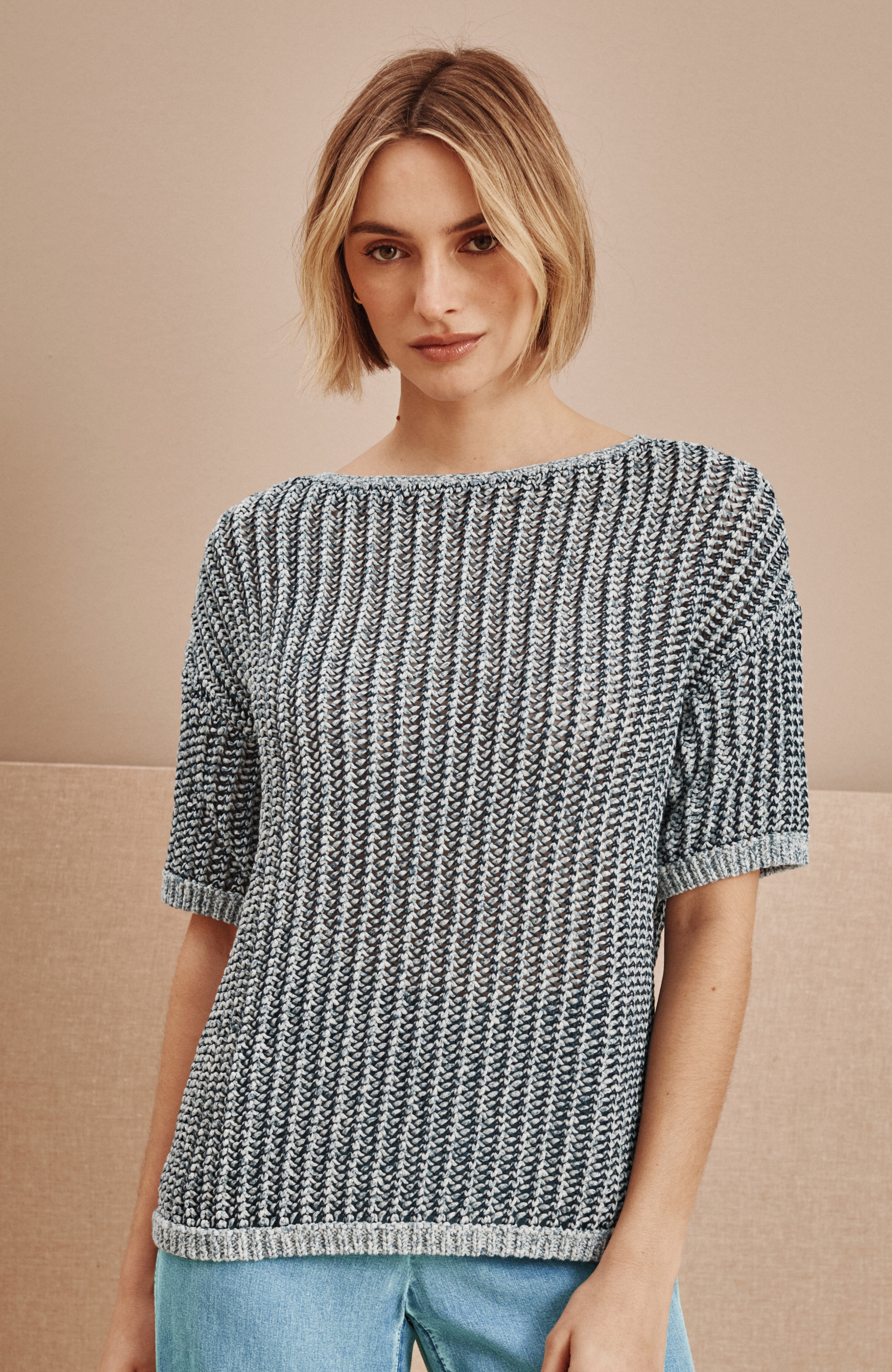 Pure Jill Textured-Knit Sweater | JJill