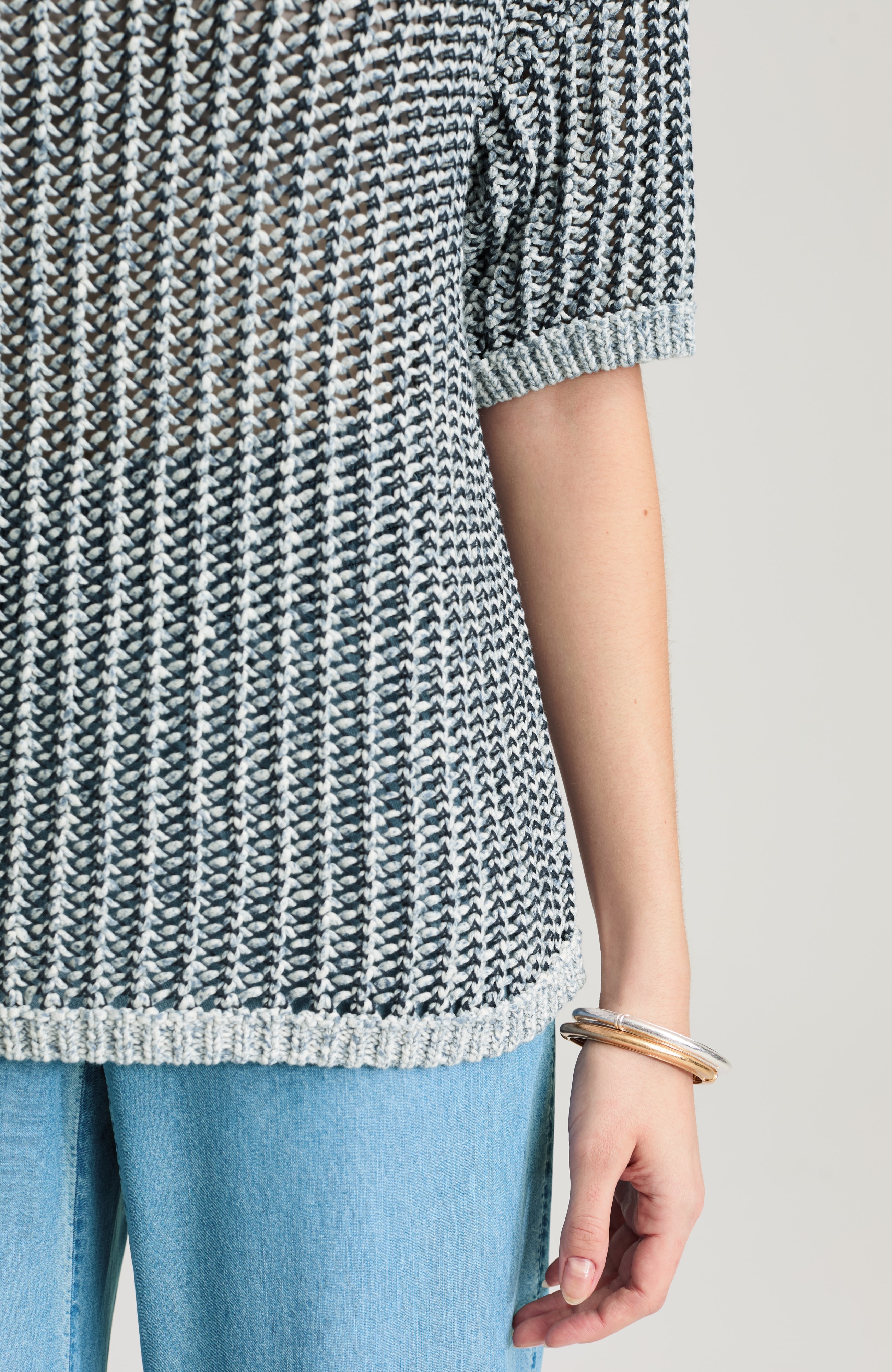 Pure Jill Textured-Knit Sweater | JJill