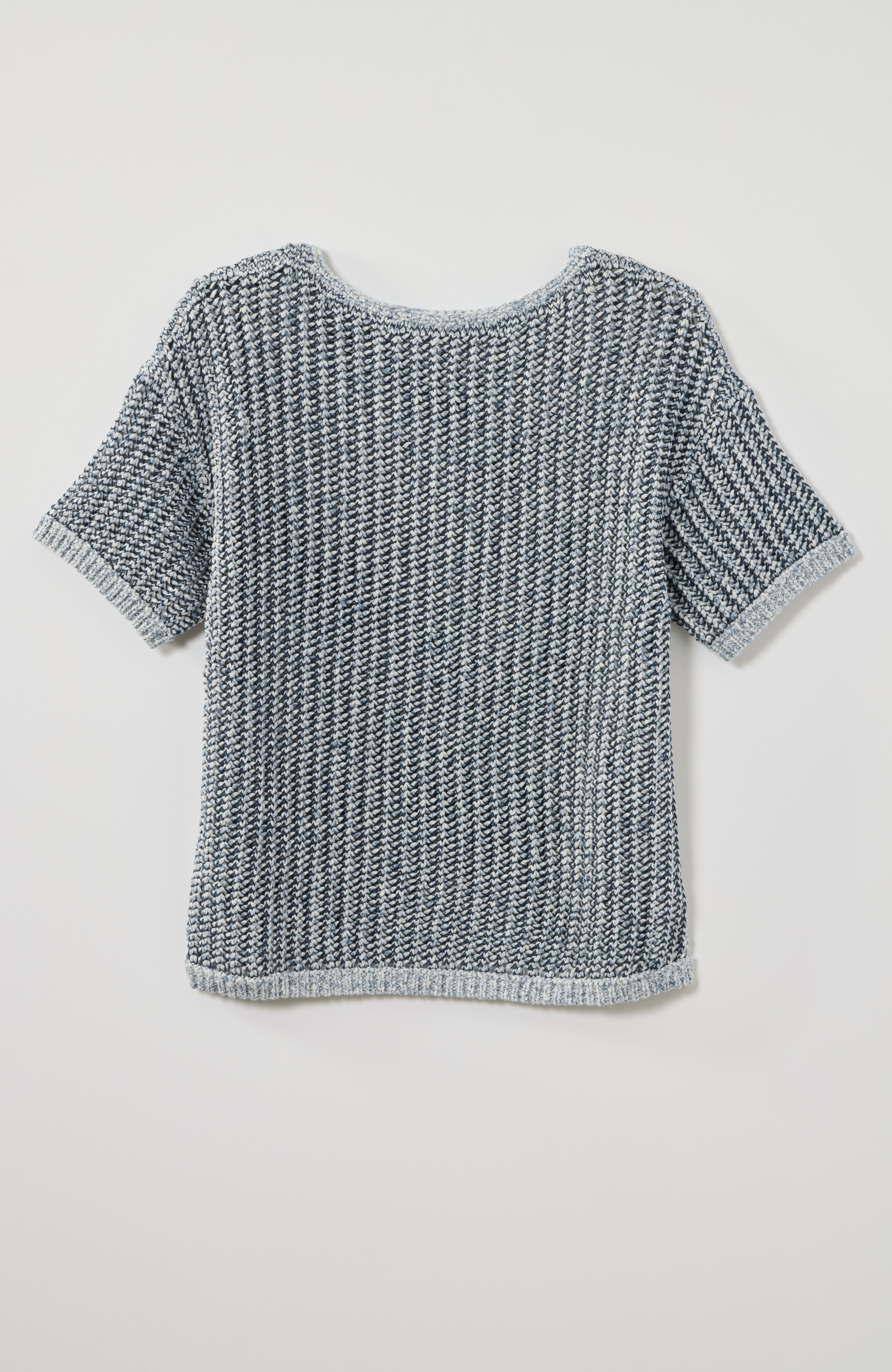 pure jill textured-knit sweater