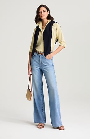 Image for Easy Button-Front Shirt