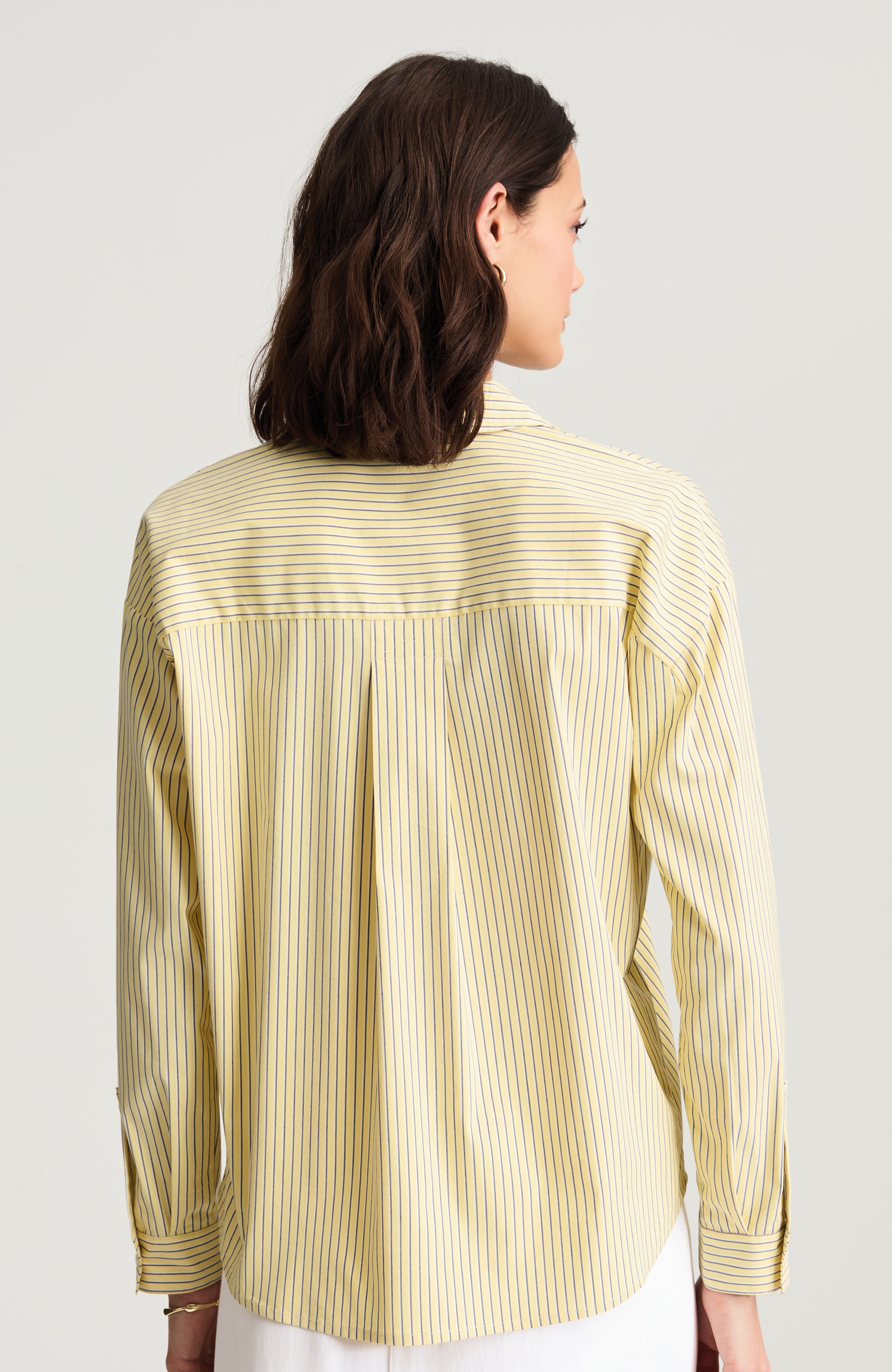 easy button-front shirt