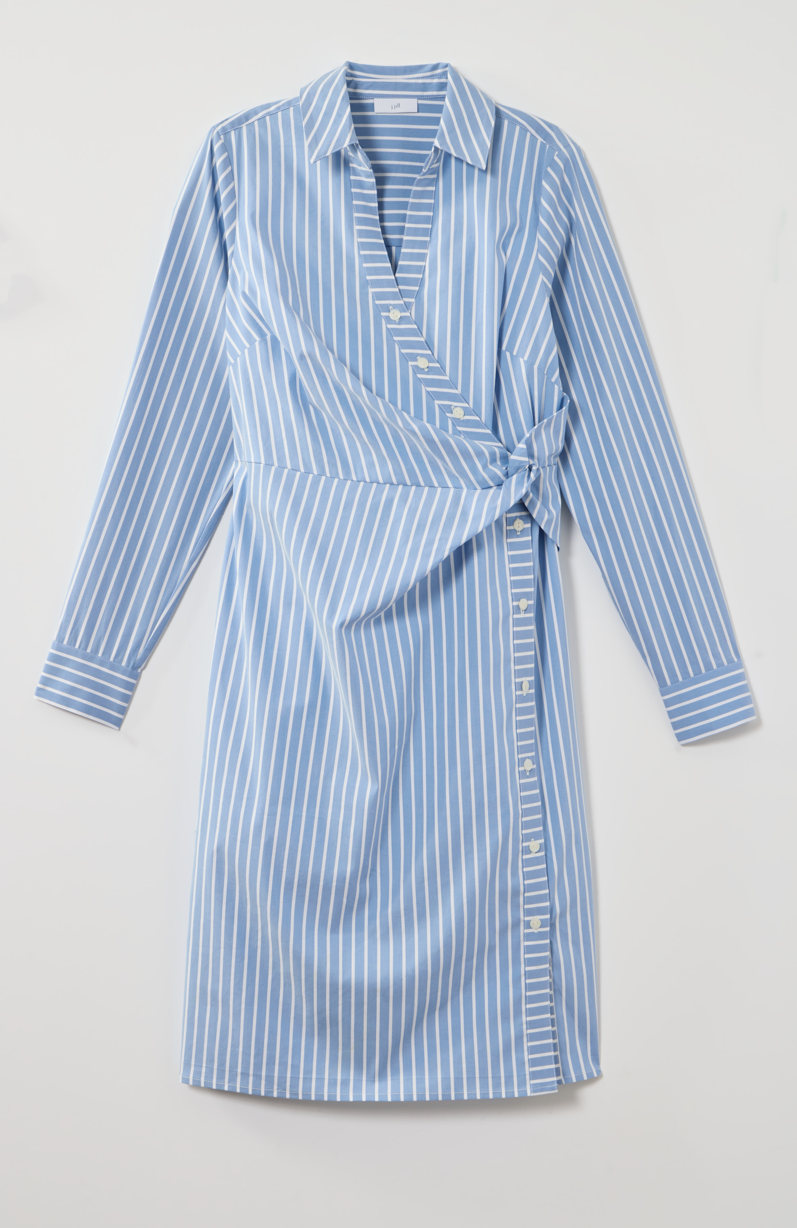 waist-detail shirtdress