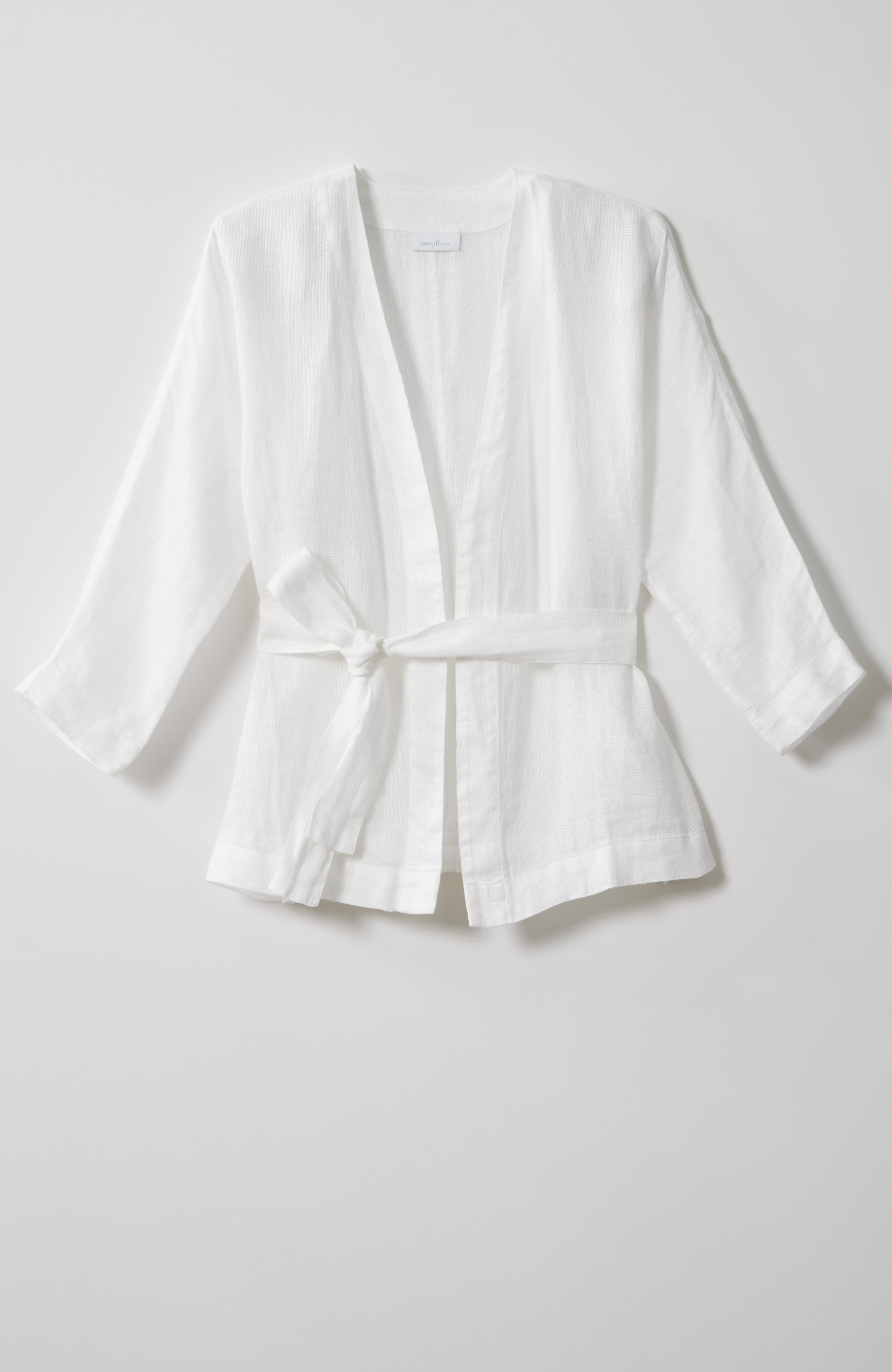 PJ LINEN BELTED JACKET | JJill