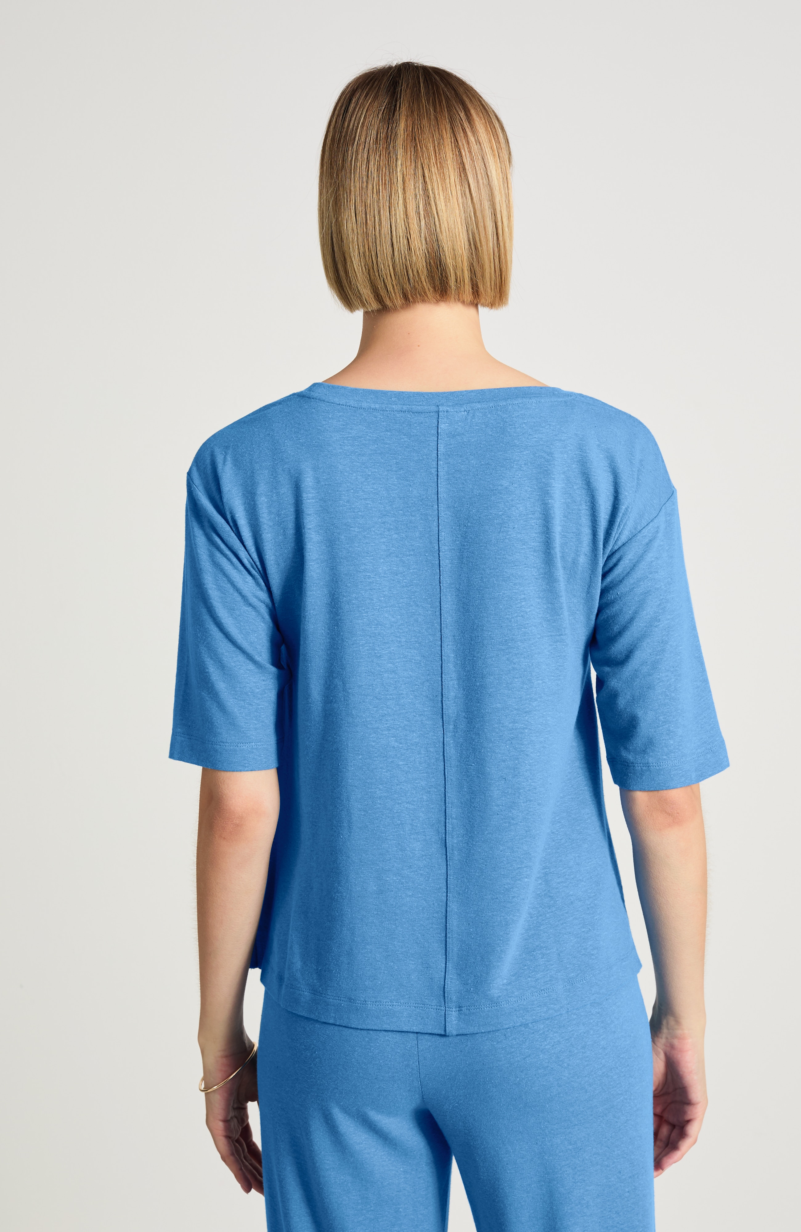 Pure Jill Linen-Blend Tee | JJill