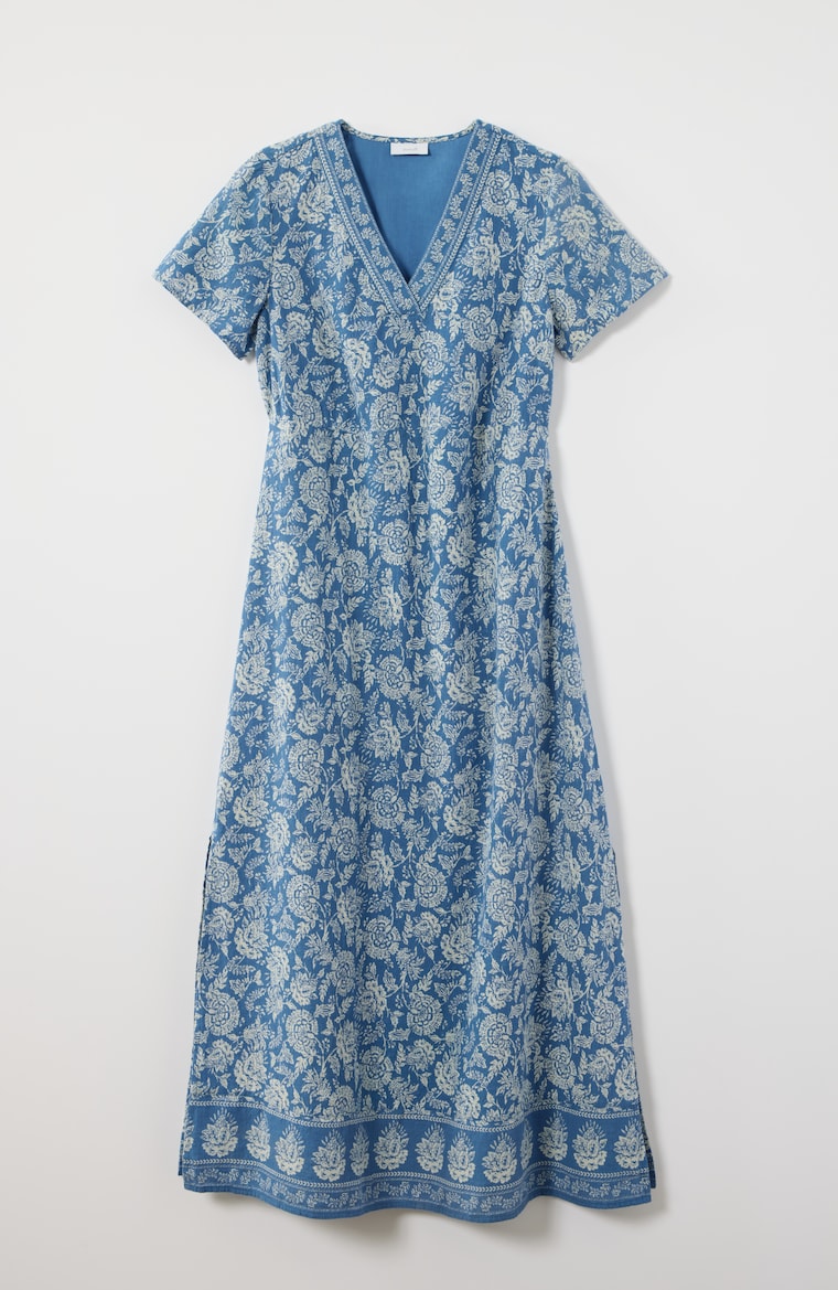 Pure Jill Block-Printed Maxi Dress | JJill Pure Jill Block-Printed Maxi Dress | JJill