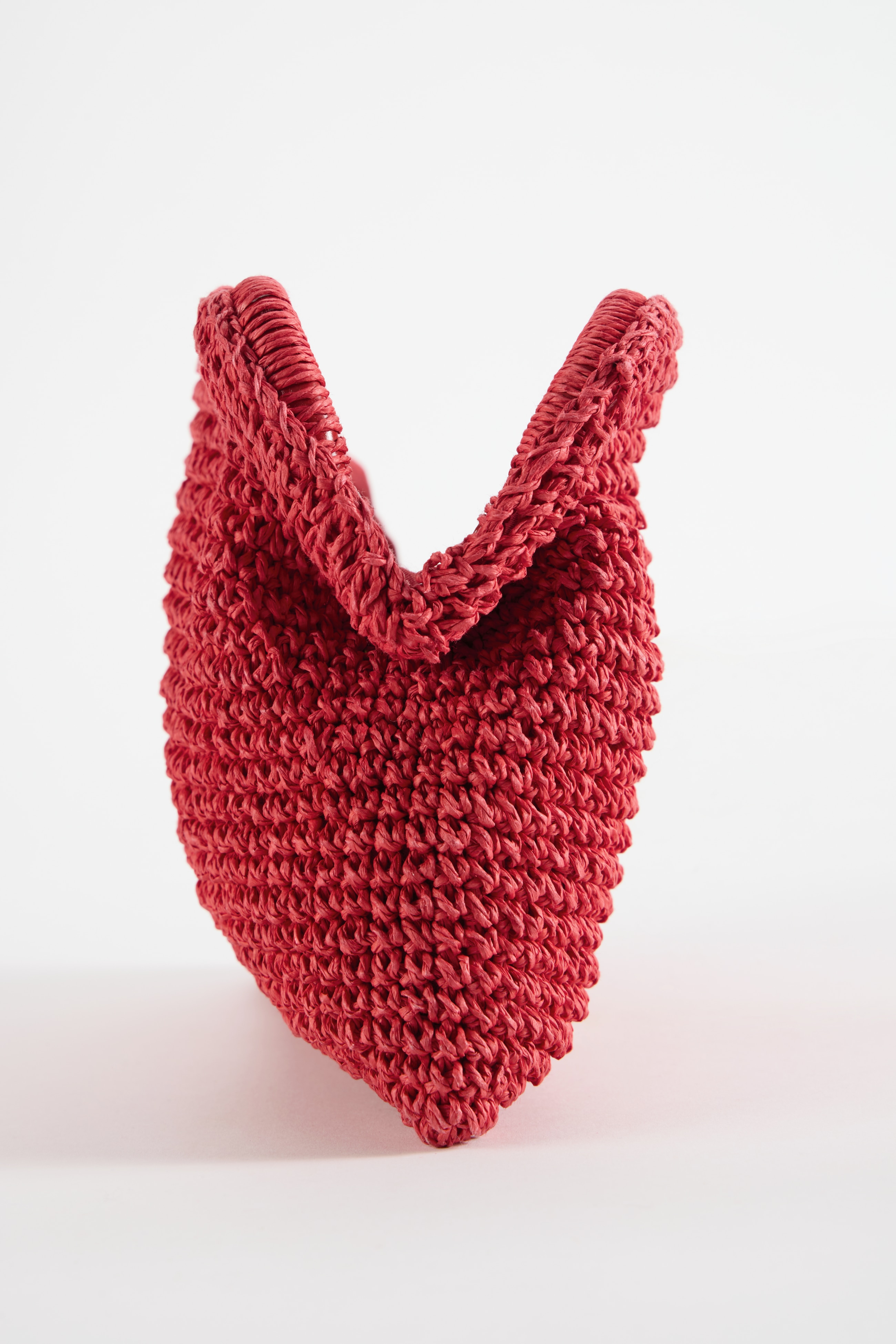 framed straw clutch