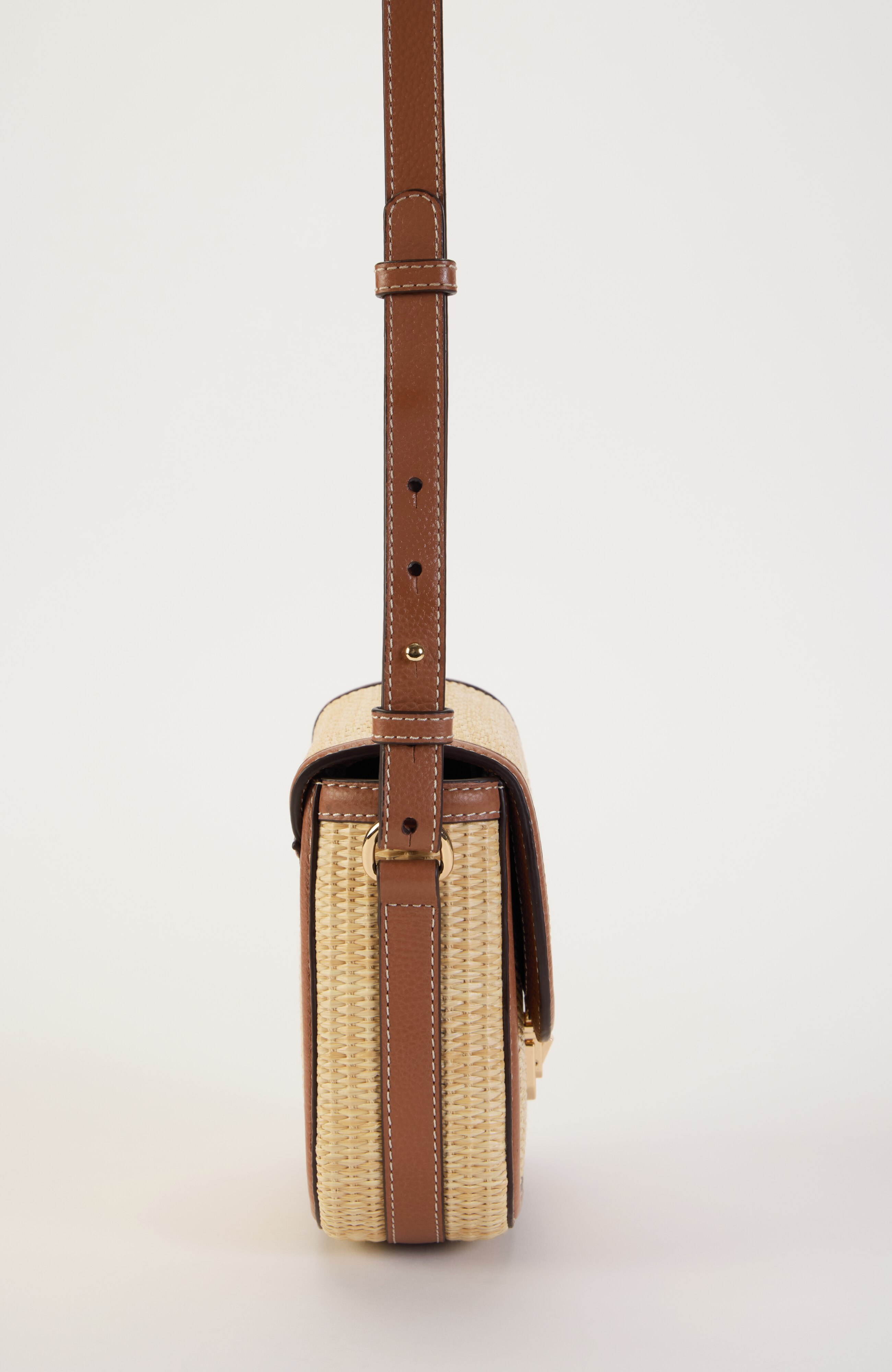 woven-textured crossbody