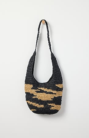 Image for Straw Hobo Bag