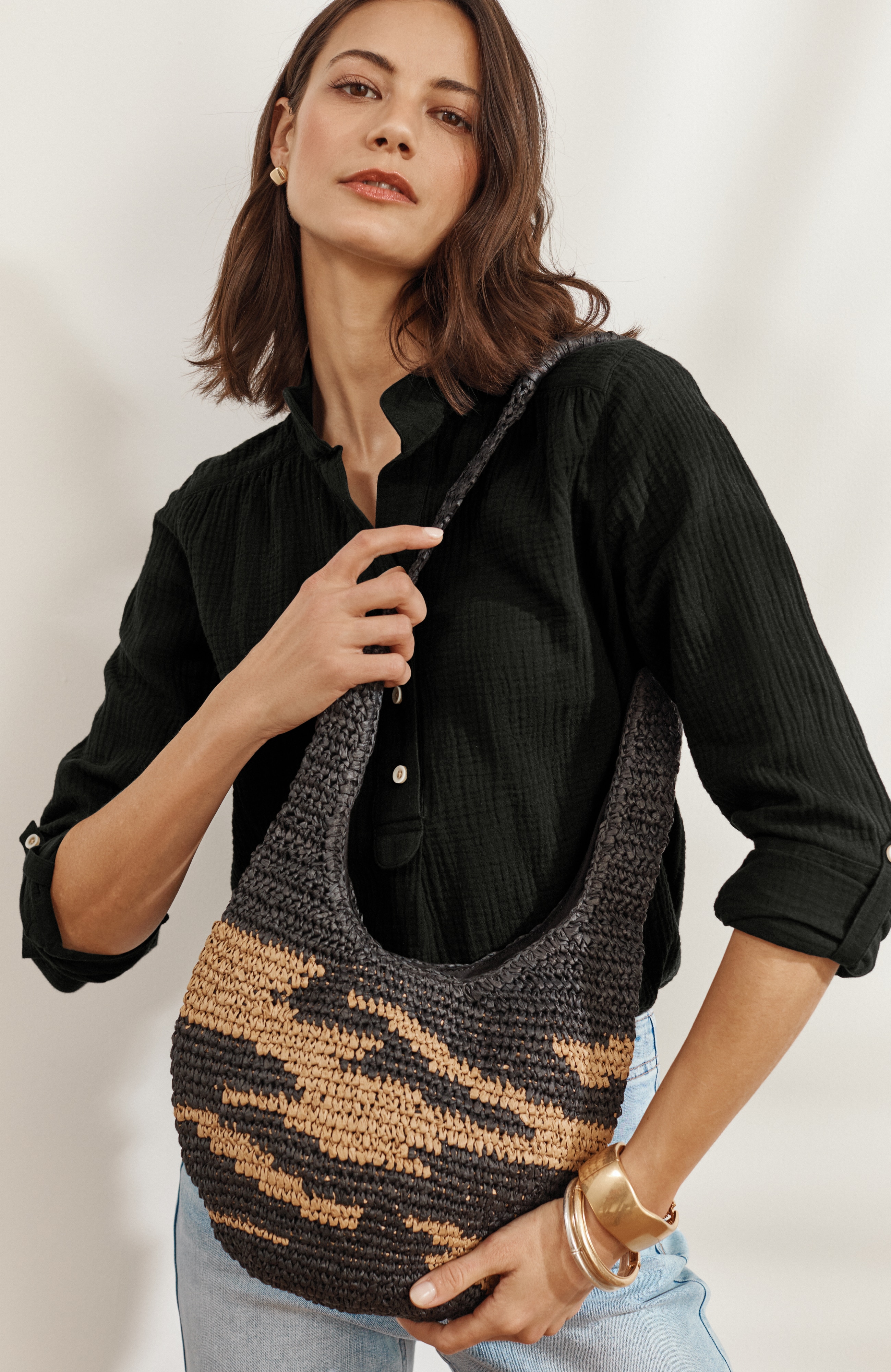straw hobo bag