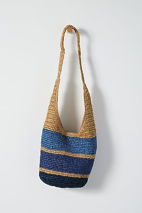 Image for Straw Hobo Bag
