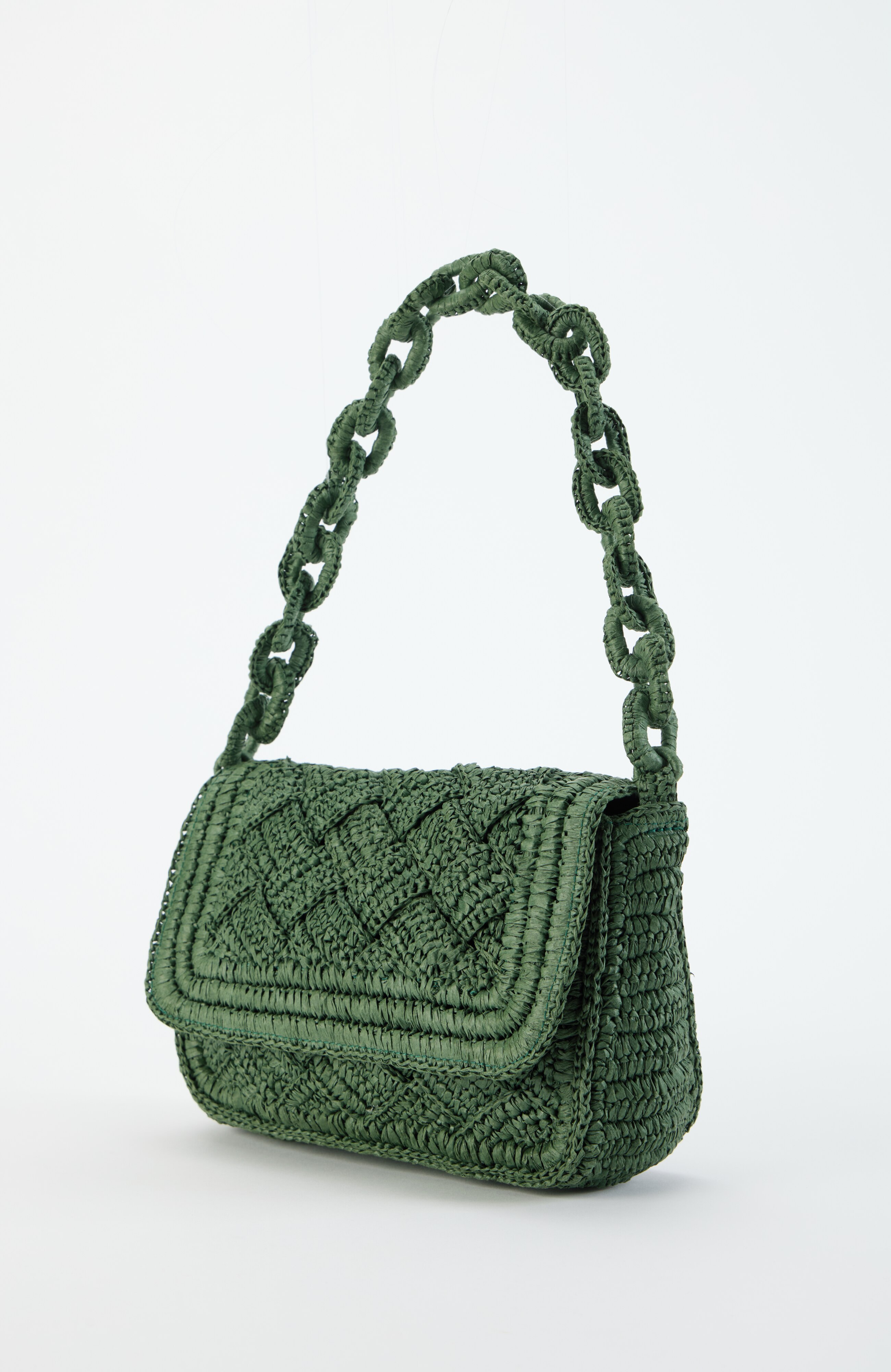 straw convertible clutch