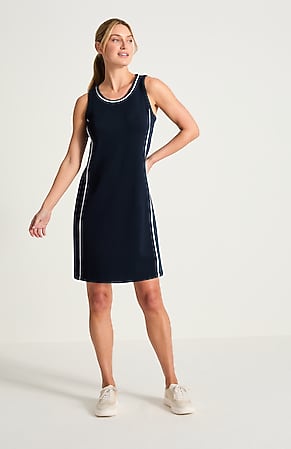 Image for Fit Elevation Knit Piped Dress