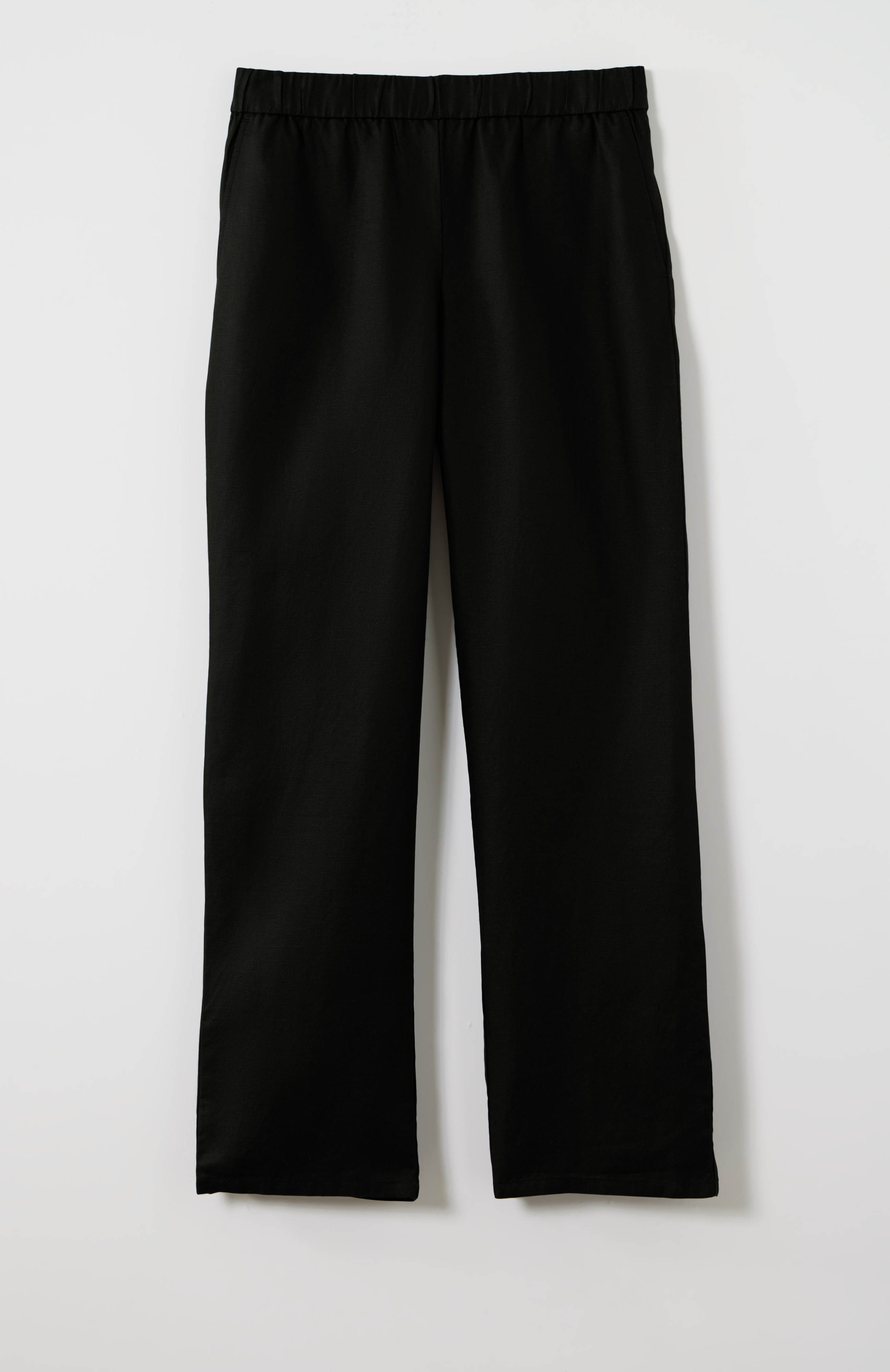 Pure Jill Soft Woven Straight-Leg Pants