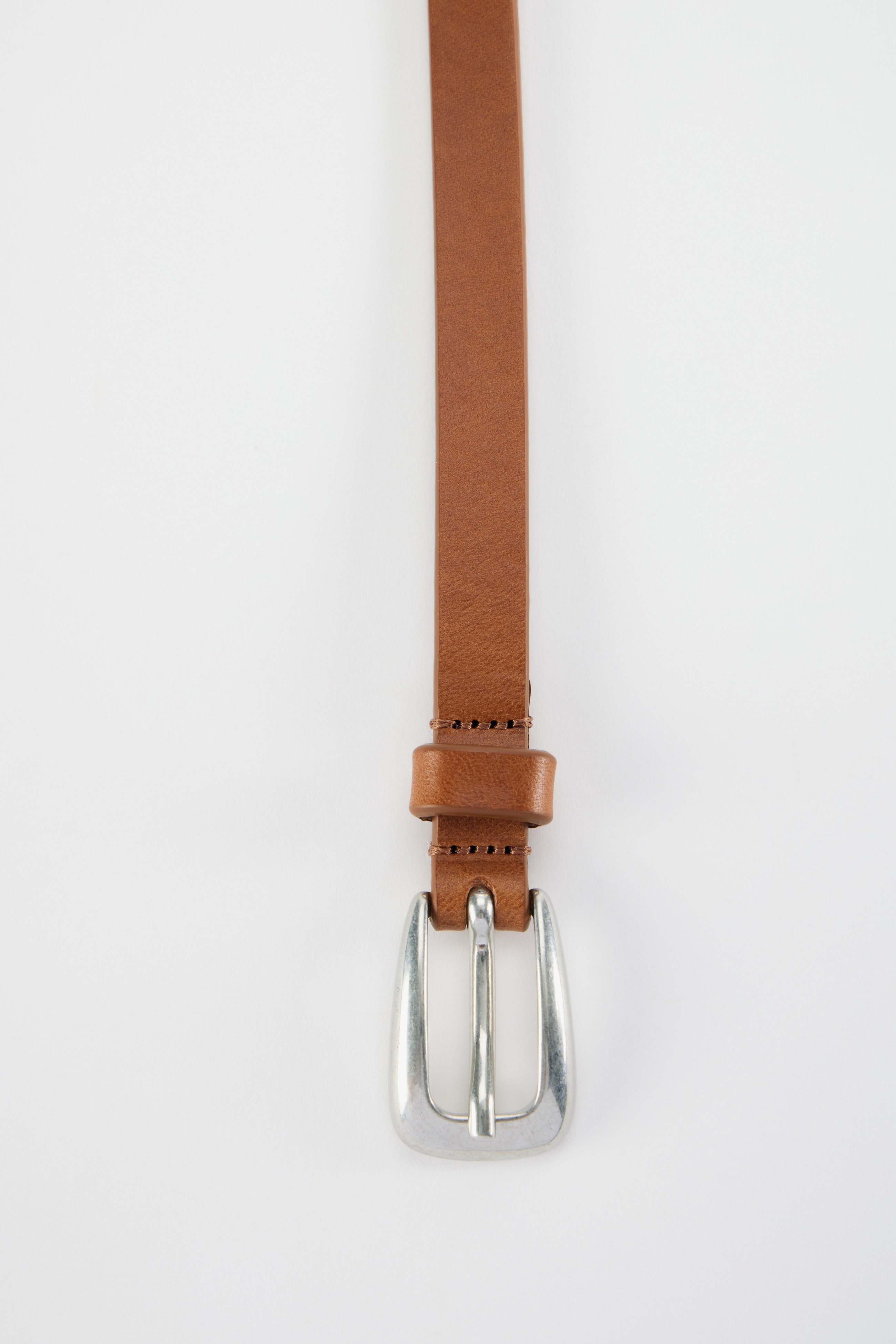 double-wrap leather belt