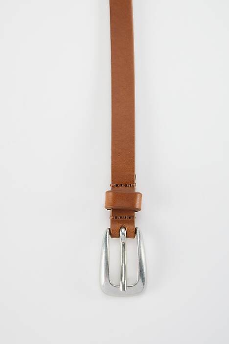 J Jill leather belt J. Jill Genuine Leather Belt Dark Brown Braided Detail  main image 2
