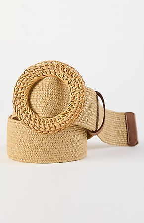 Image for Woven-Buckle Stretch Belt