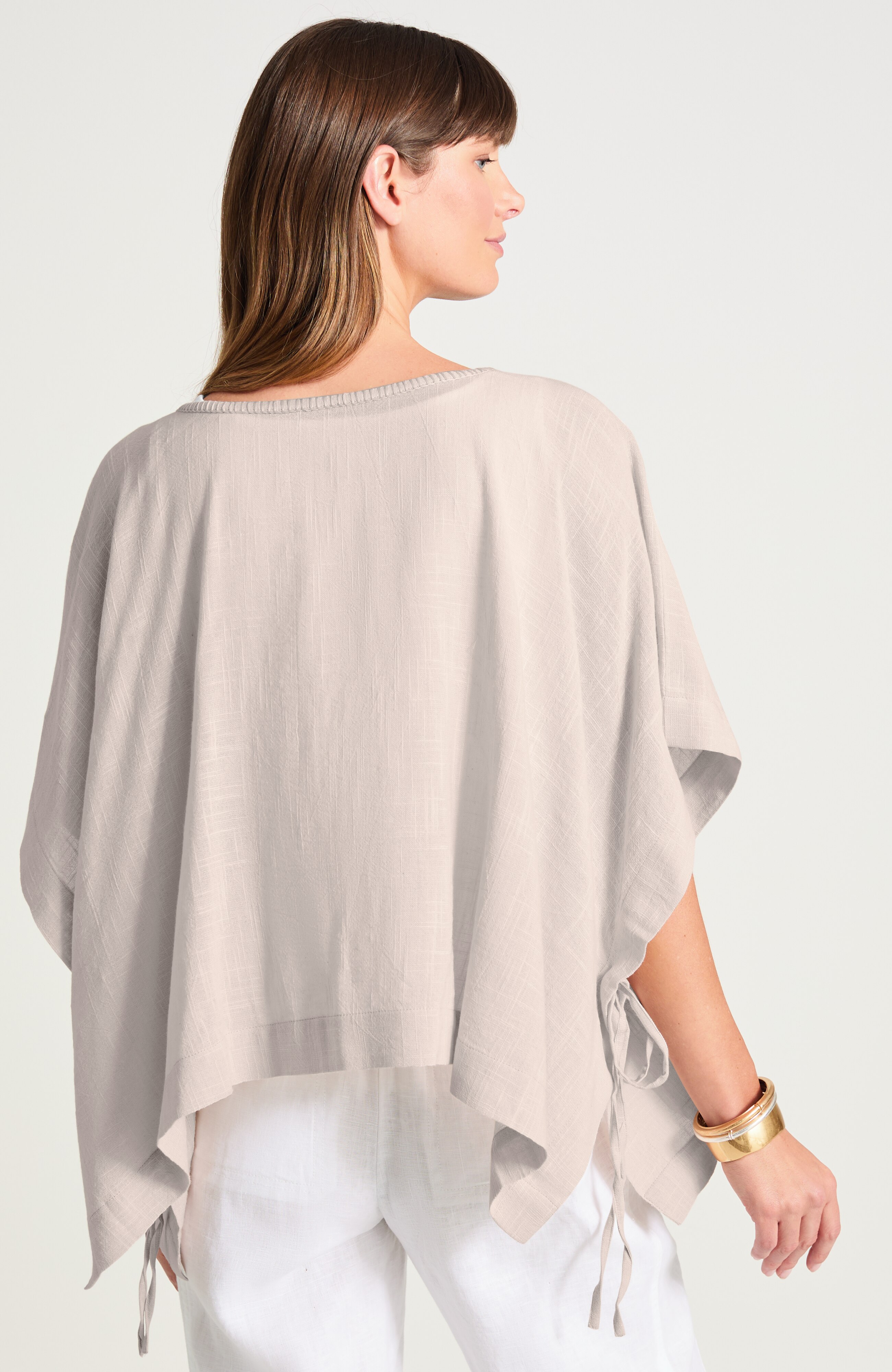 summer woven poncho