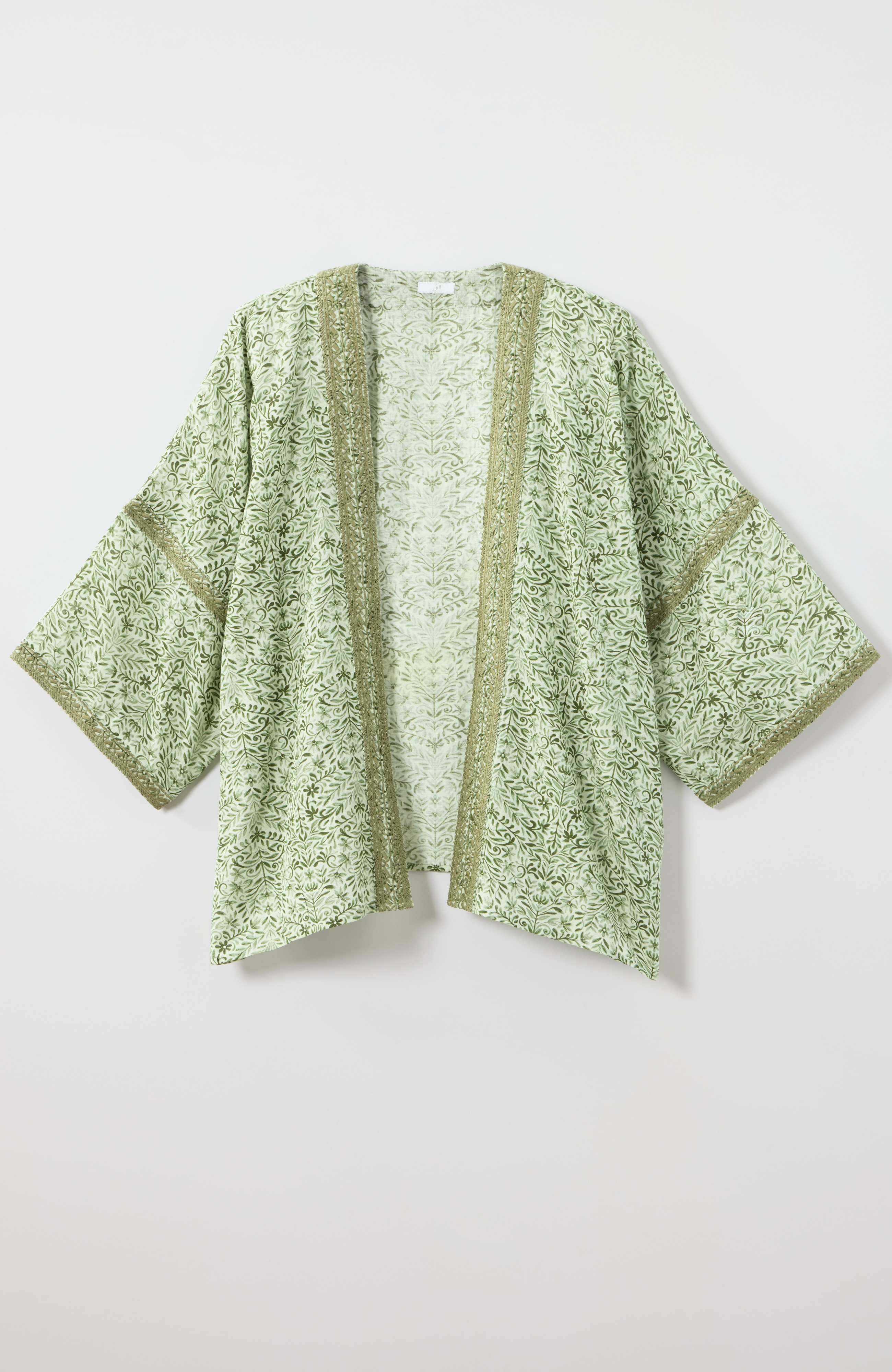 printed & embroidered jacket