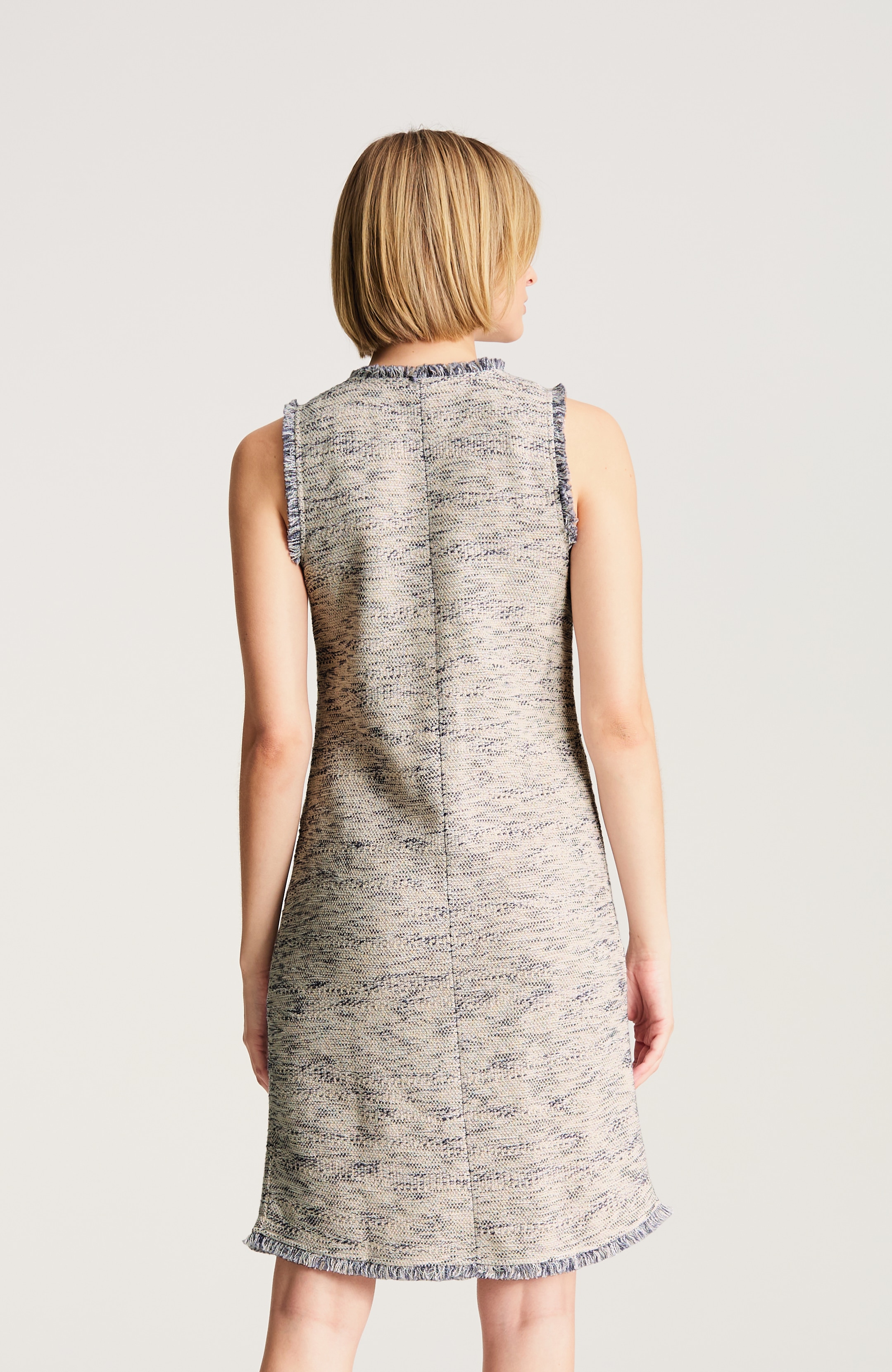 Tweed-Mix Dress | JJill