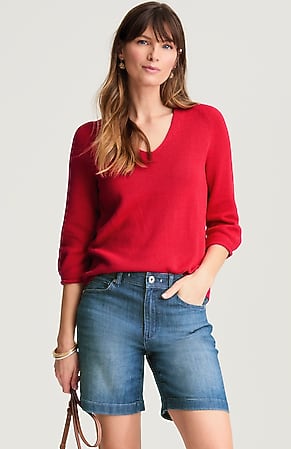 Image for Lightweight Raglan-Sleeve Sweater