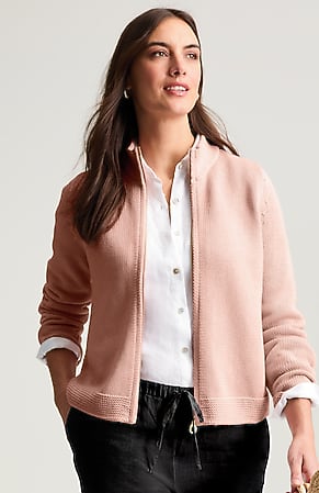 Image for Zip-Front Cardi